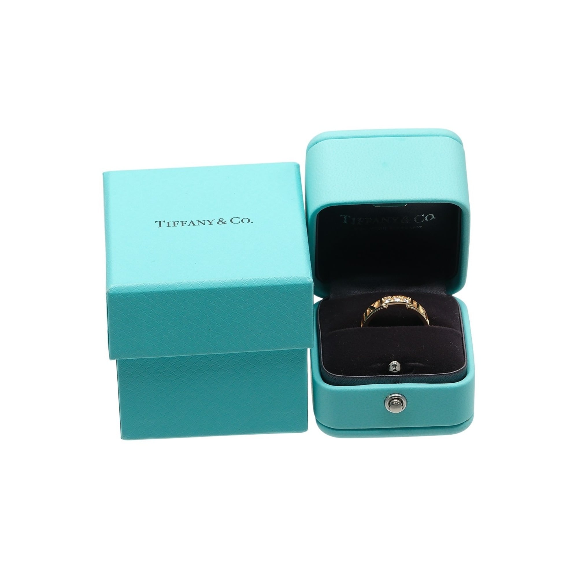 Tiffany Atlas Pink Band Ring (Pre-Owned)