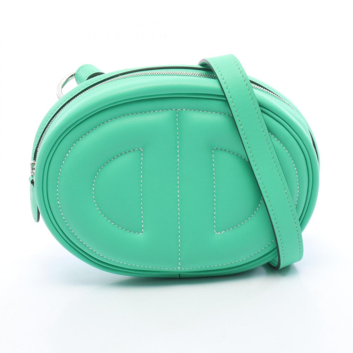 Hermes Green Swift Leather Fanny Pack (Pre-Owned)