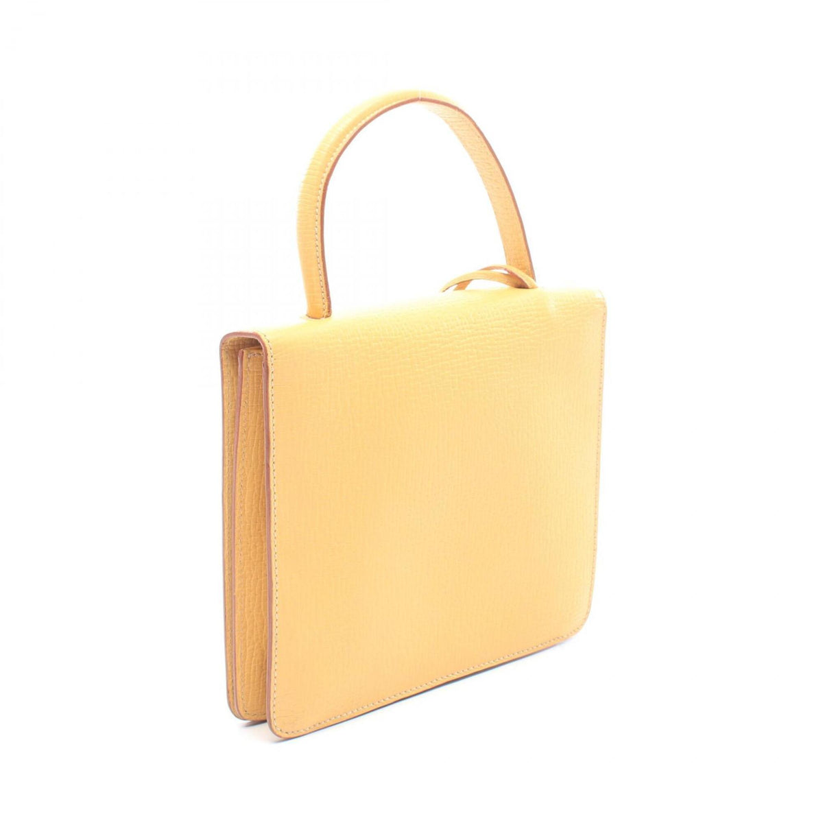 Loewe Yellow Leather Handbag (Pre-Owned)