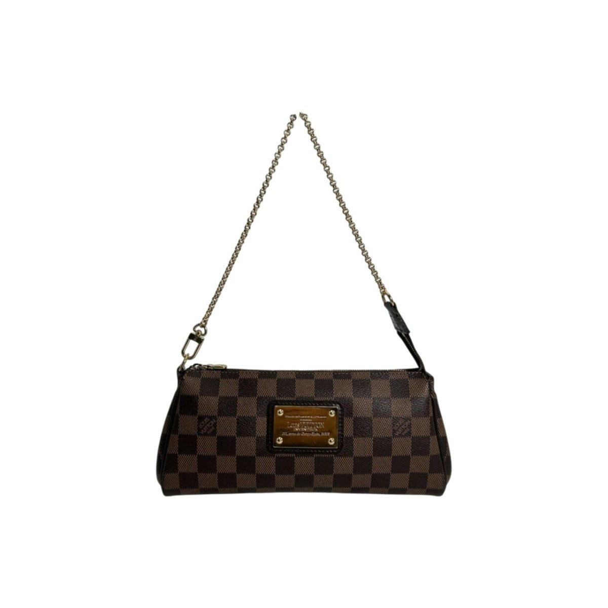 Louis Vuitton Brown Damier Canvas Handbag (Pre-Owned)