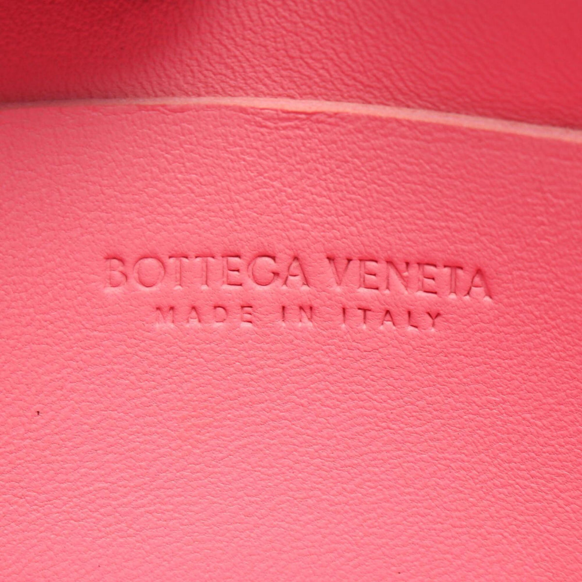 Bottega Veneta Pink Leather Handbag Shoulder Bag (Pre-Owned)