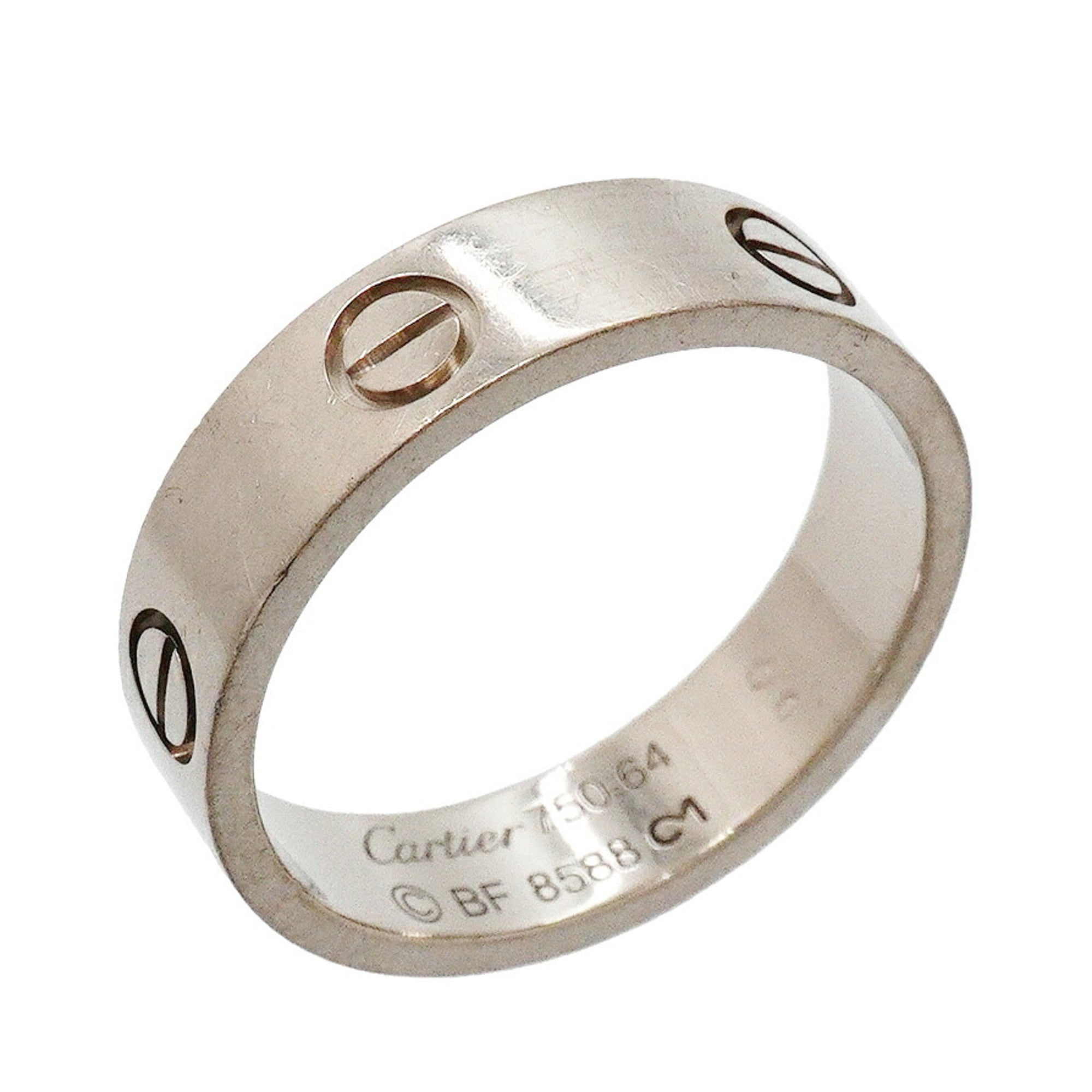 Cartier White Gold (18K) Band Ring (Pre-Owned)