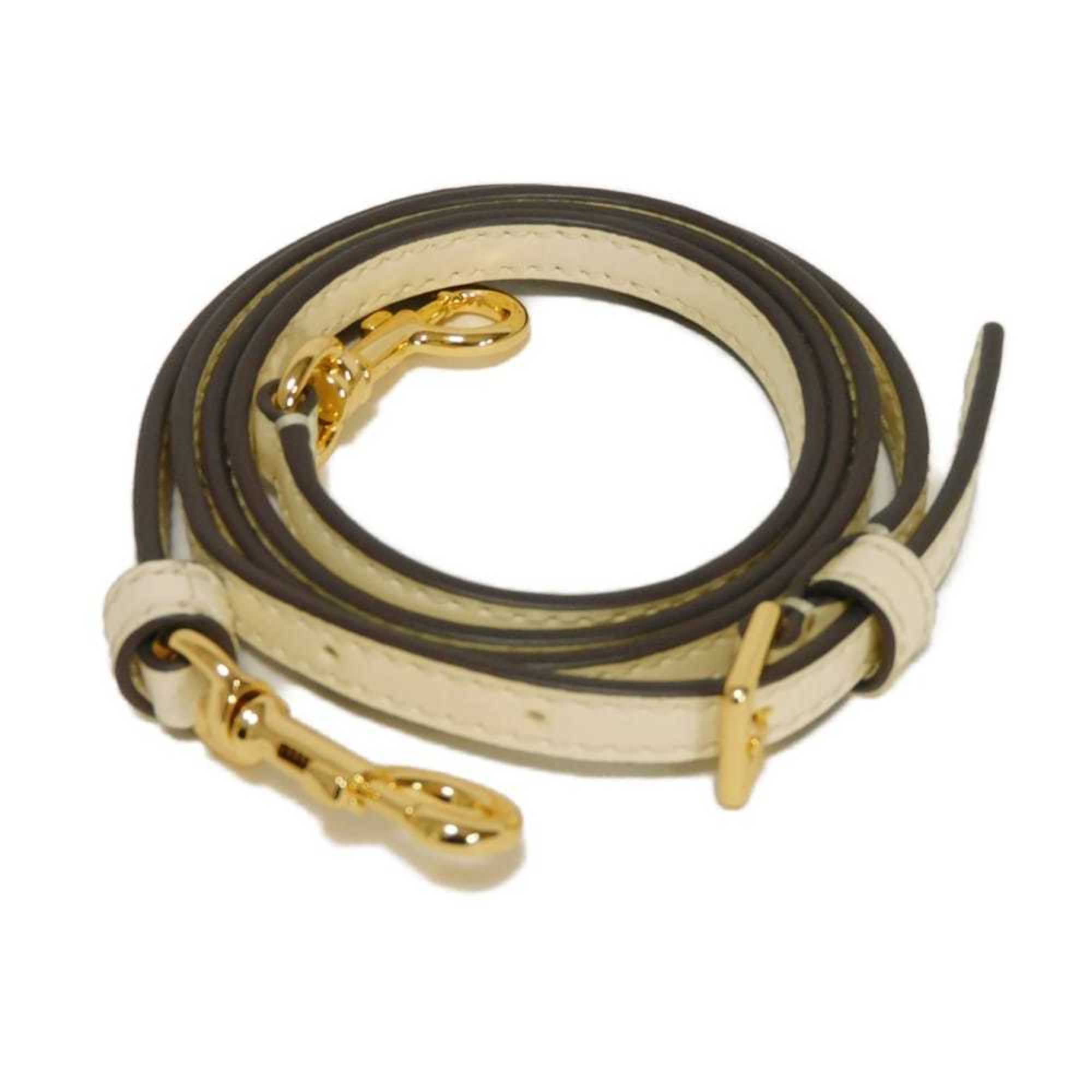 Tory Burch Cream White Leather Shoulder Bag (Pre-Owned)