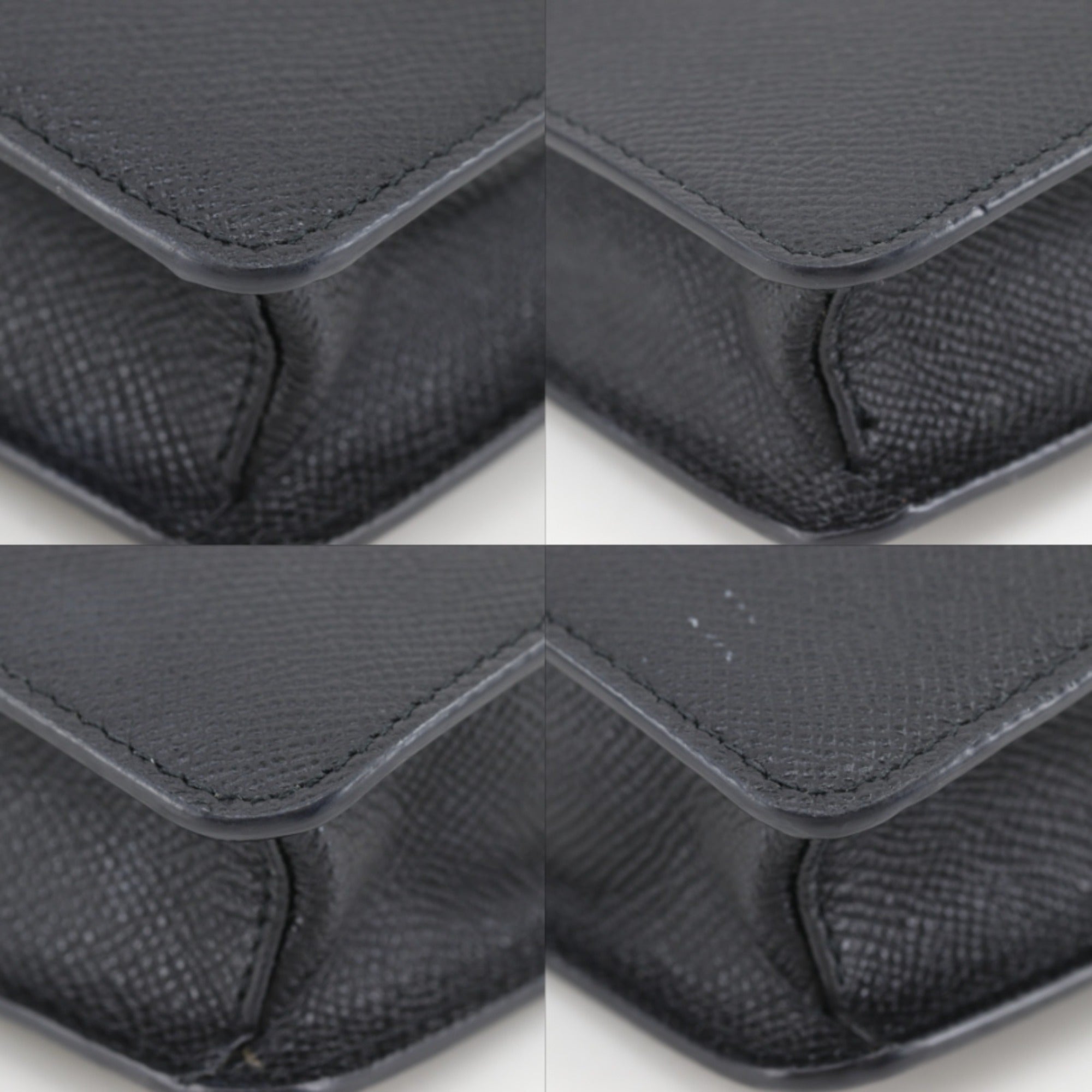 Salvatore Ferragamo Black Leather Shoulder Bag (Pre-Owned)