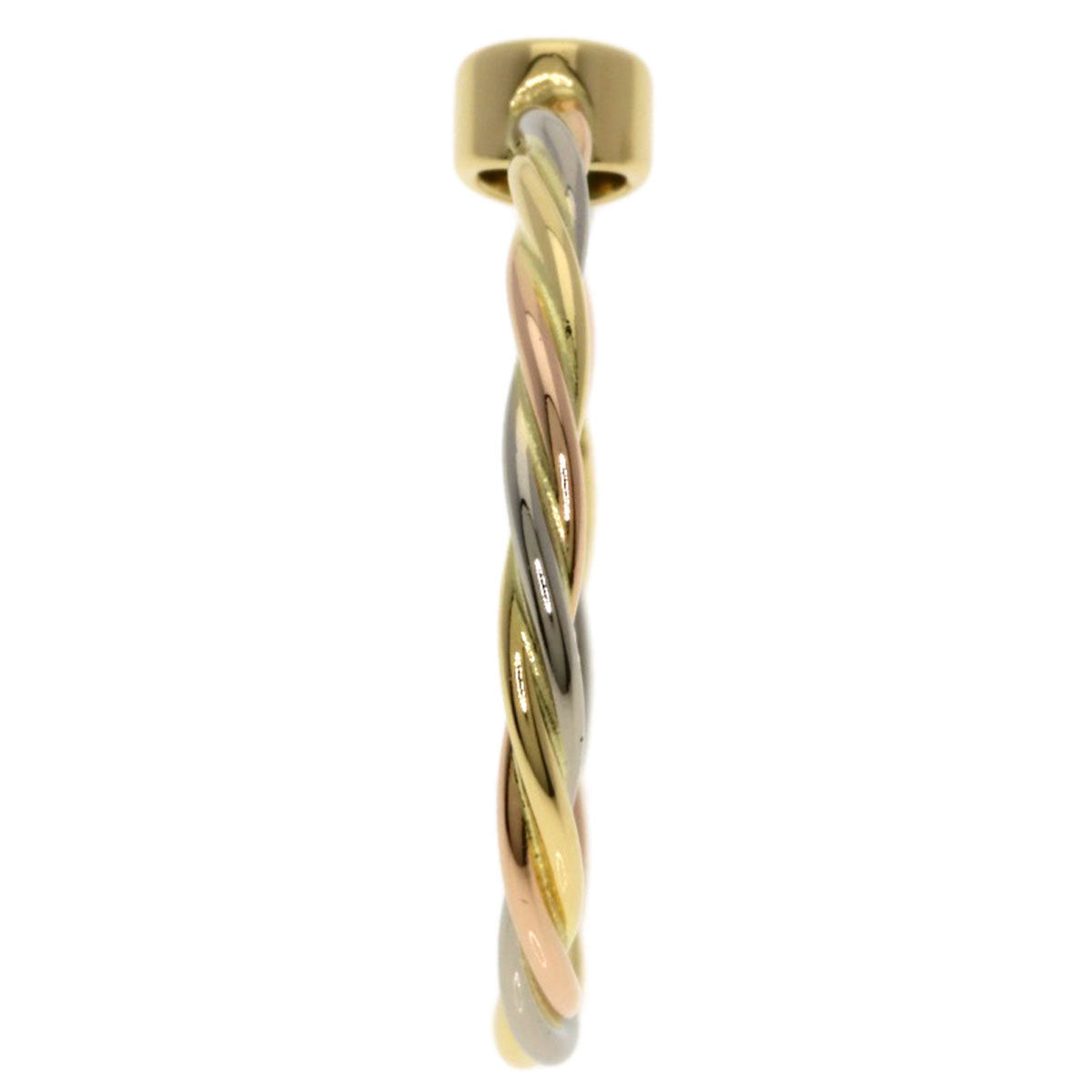 Cartier Pink White Yellow Band Ring (Pre-Owned)