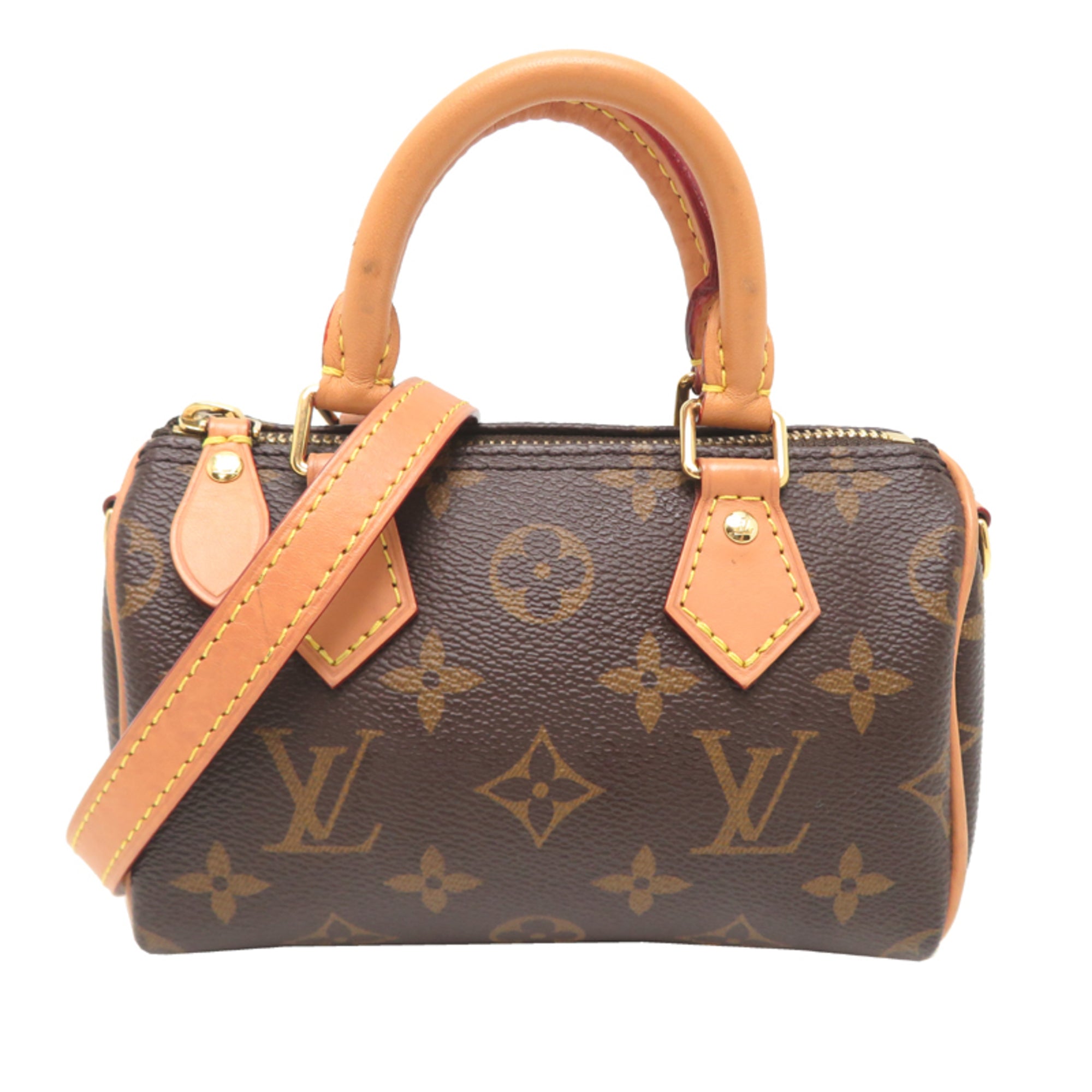 Louis Vuitton Brown Monogram Shoulder Bag (Pre-Owned)