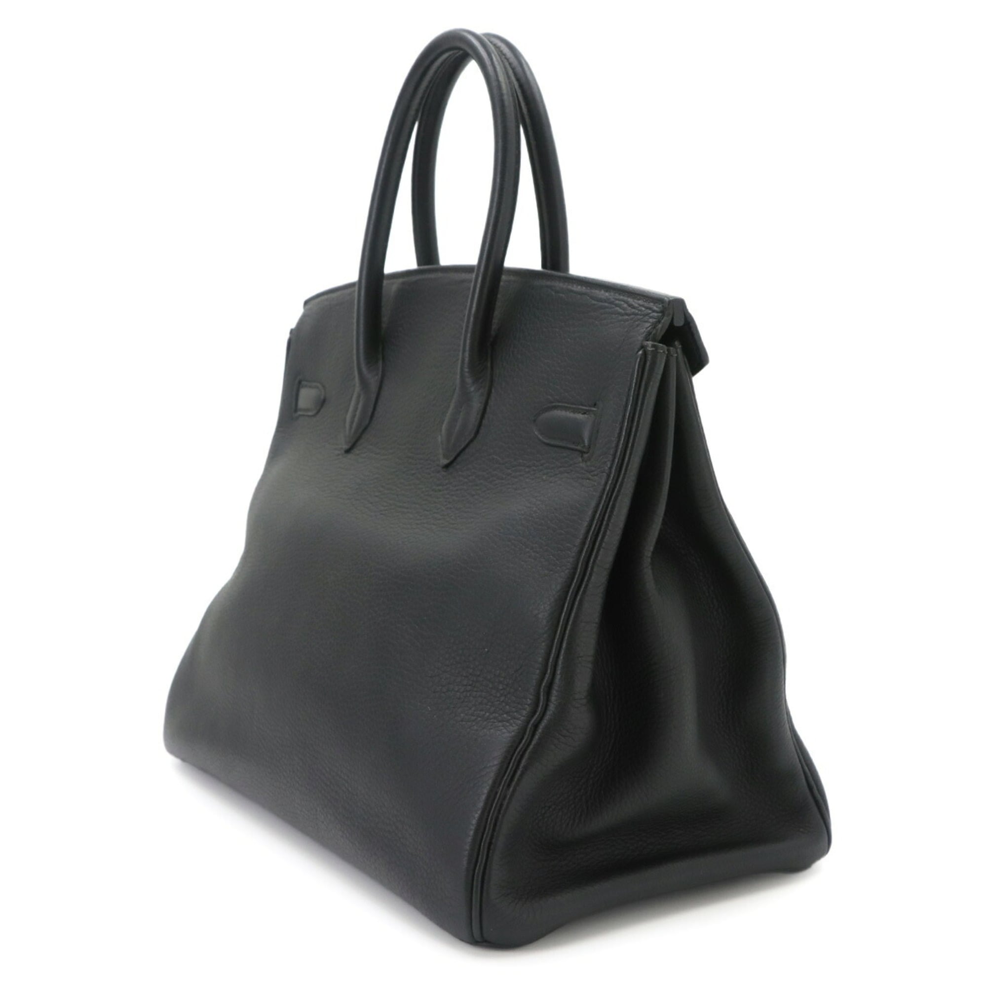 Hermes Birkin Black Togo Leather Handbag (Pre-Owned)