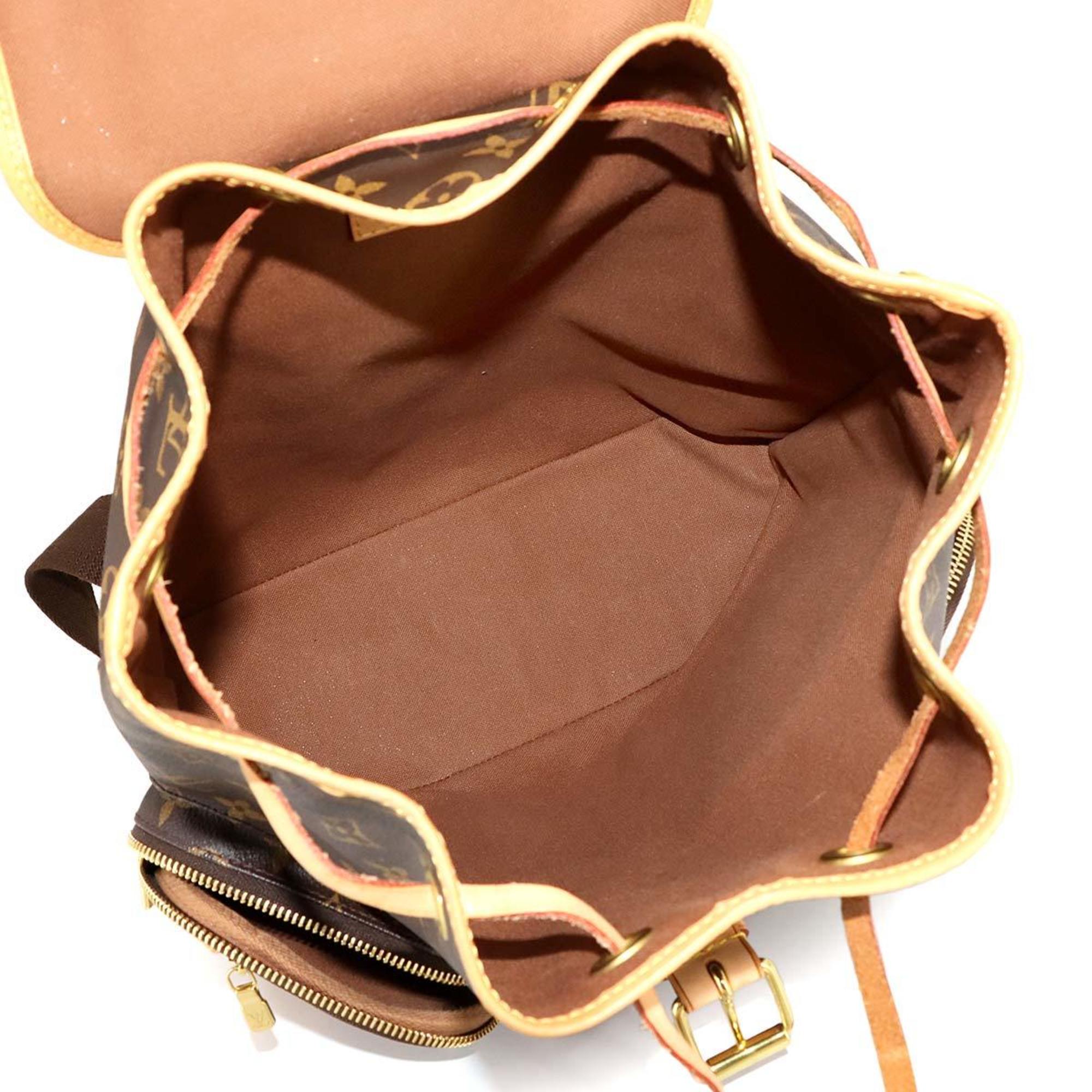 Louis Vuitton Brown Monogram Monogram Canvas Backpack (Pre-Owned)