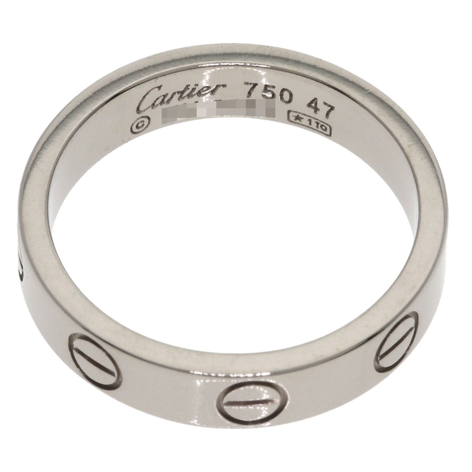 Cartier White Gold (18K) Band Ring (Pre-Owned)