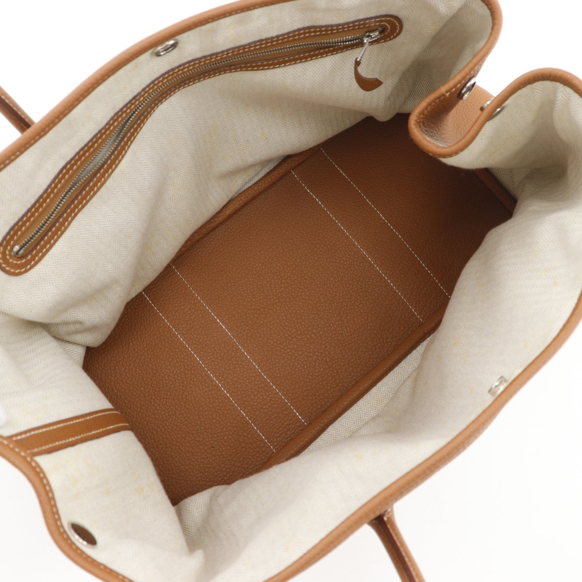 Hermes Brown Negonda Leather Tote Bag (Pre-Owned)