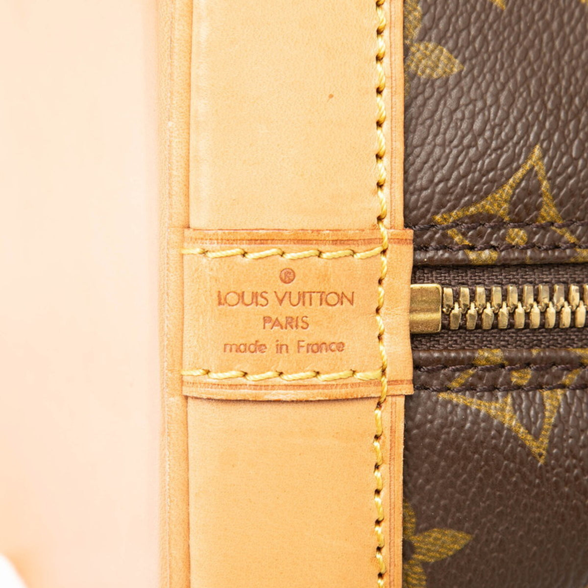 Louis Vuitton Monogram Brown Pvc Leather Handbag (Pre-Owned)