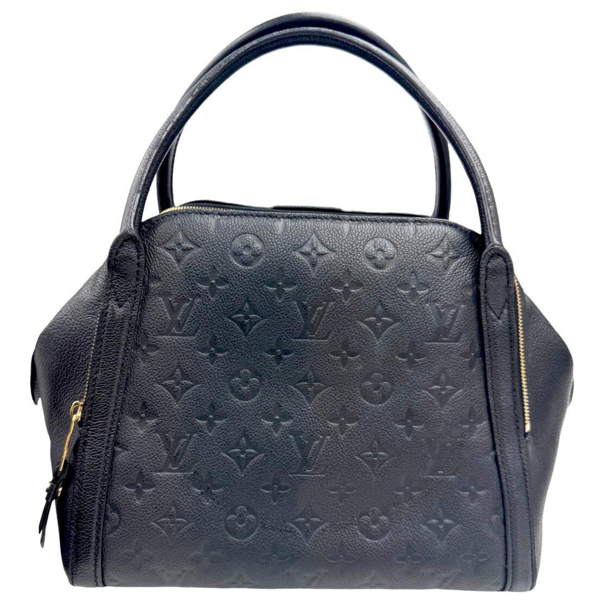 Louis Vuitton Black Noir Monogram Empreinte Handbag (Pre-Owned)