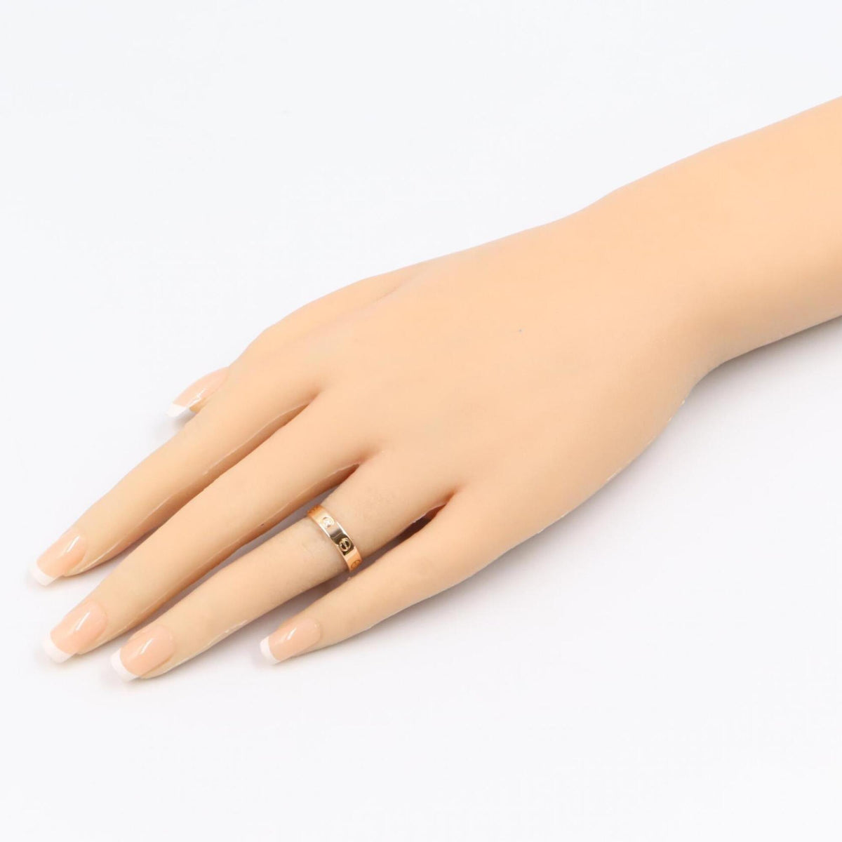 Cartier Gold Clear Pink Gold (18K) Band Ring (Pre-Owned)