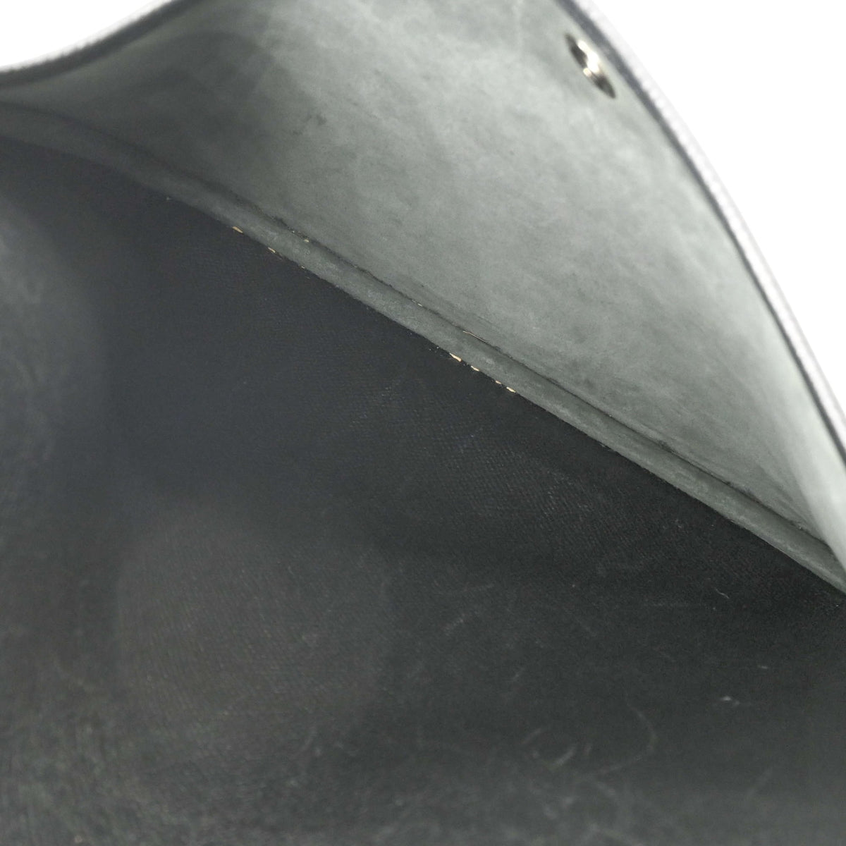 Hermes Evelyne Black Epsom Leather Shoulder Bag (Pre-Owned)