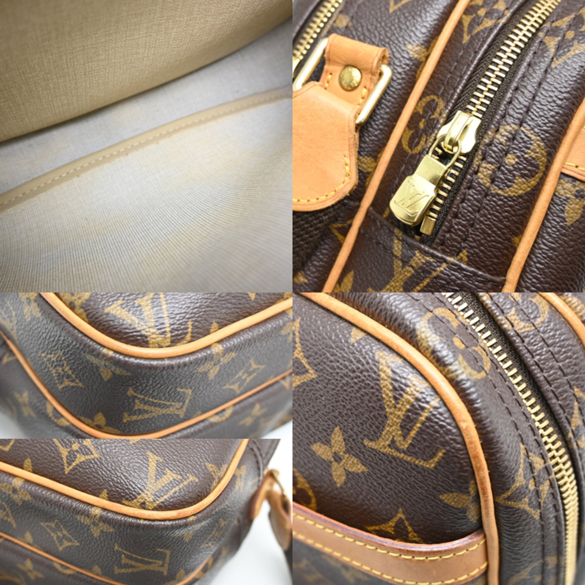 Louis Vuitton Brown Monogram Shoulder Bag (Pre-Owned)