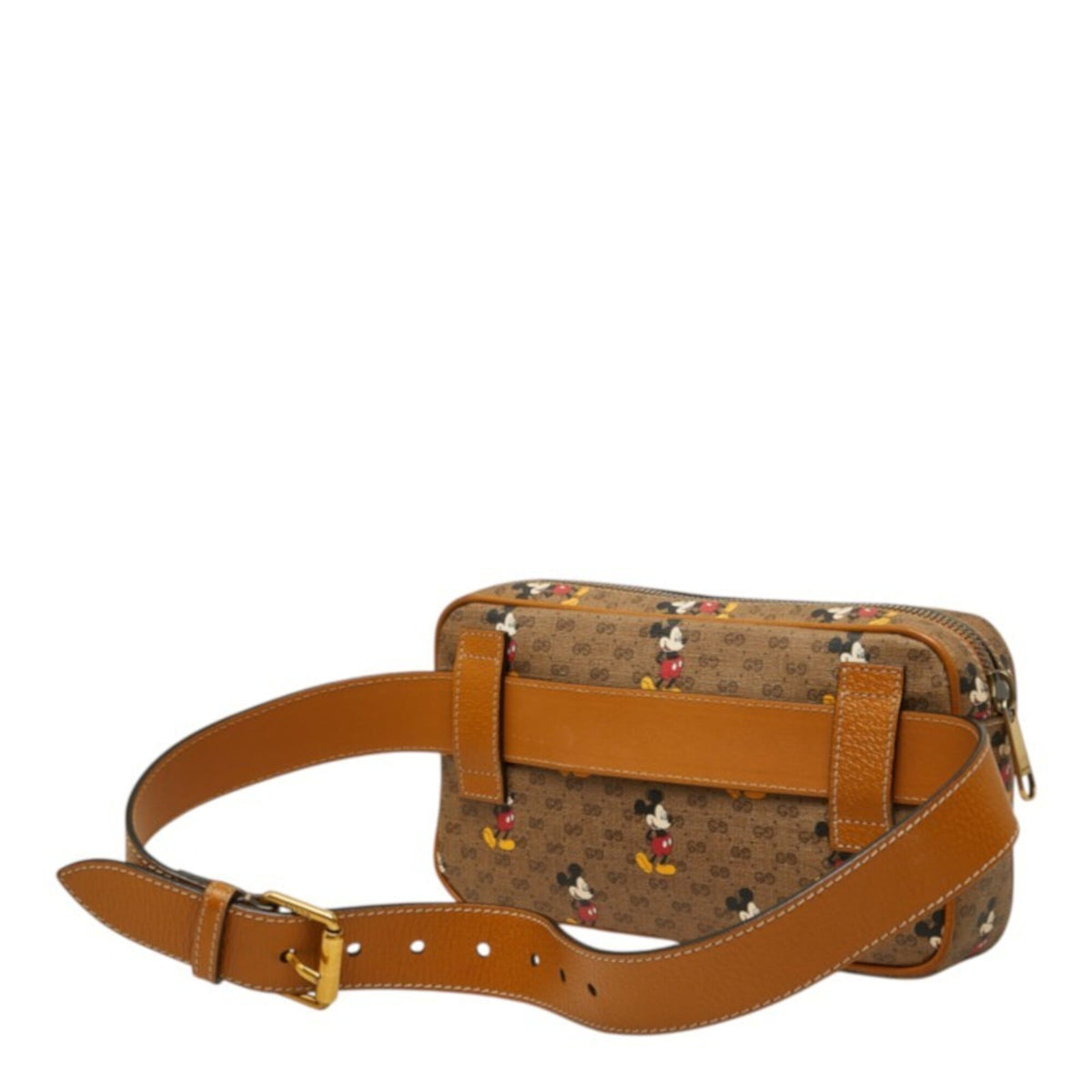 Gucci Brown Pvc Leather Sling Bag (Pre-Owned)