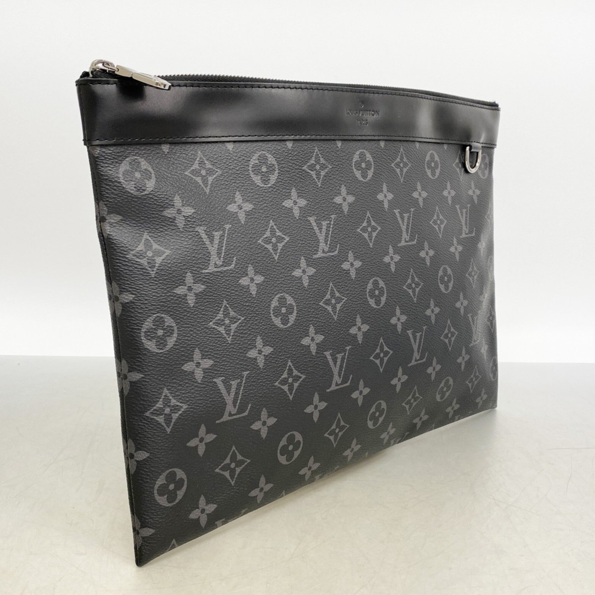 Louis Vuitton Black Clutch Bag (Pre-Owned)