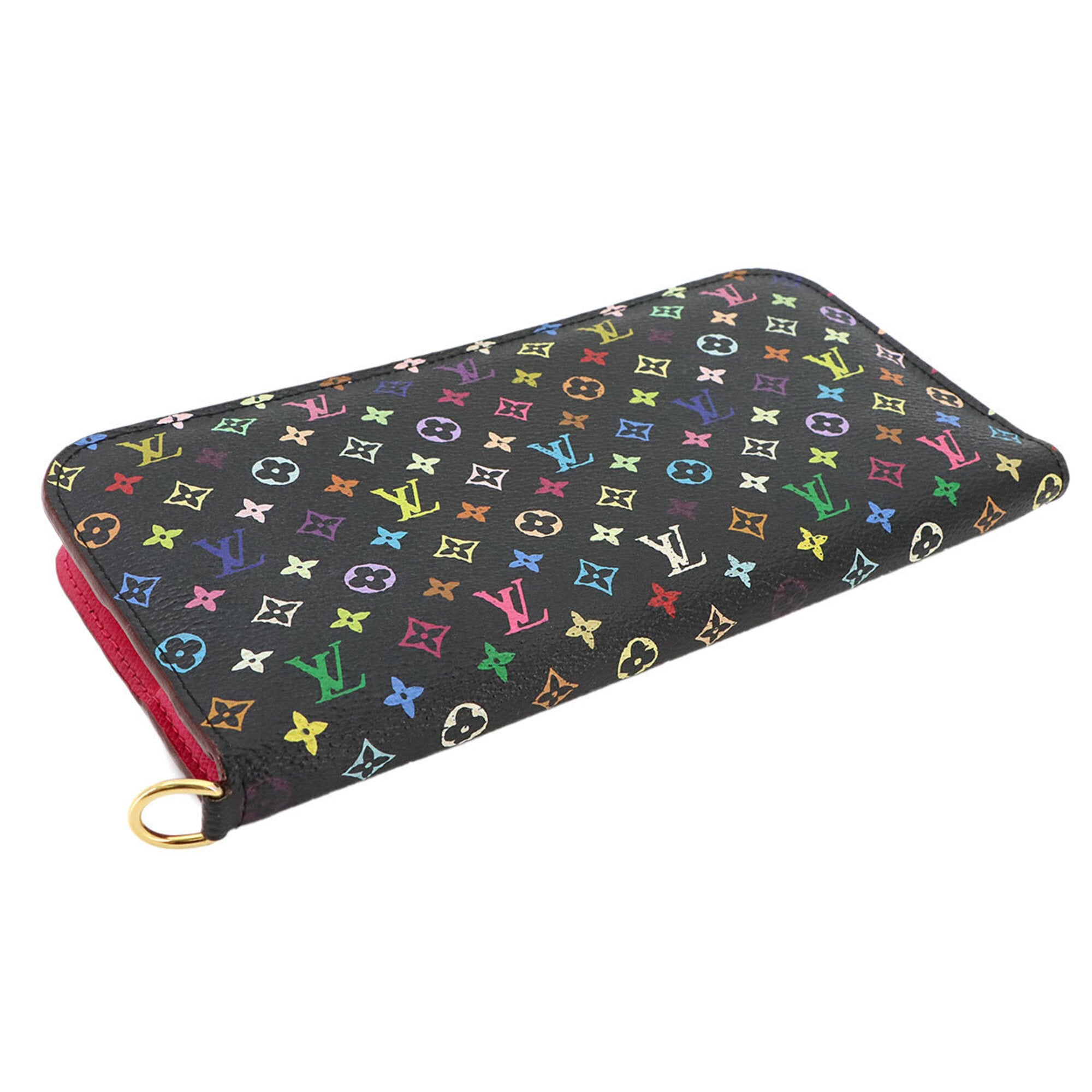 Louis Vuitton Multi-Color Noir Monogram Multicolore Long Wallet (Bi-Fold) (Pre-Owned)
