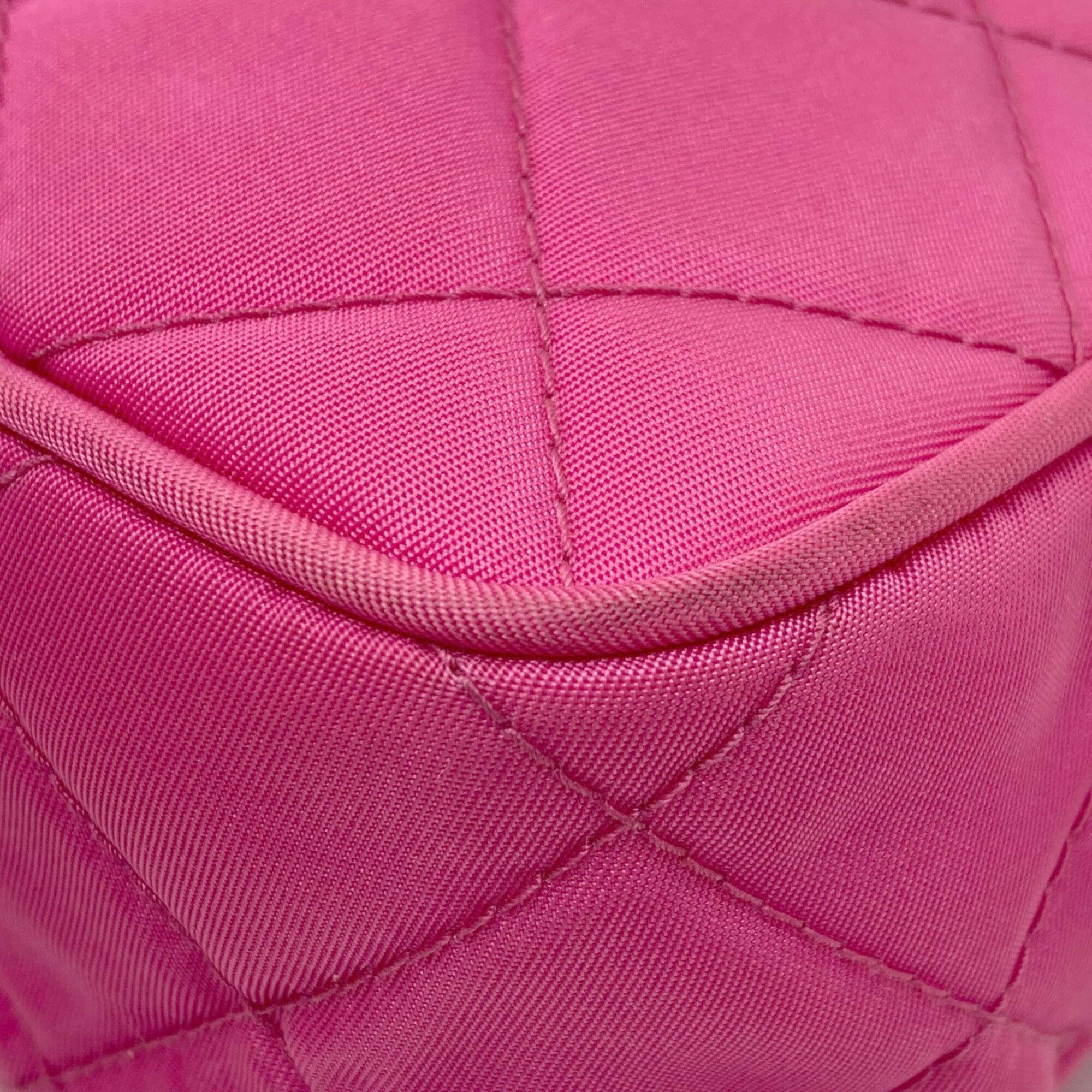 Prada Pink Nylon Shoulder Bag (Pre-Owned)