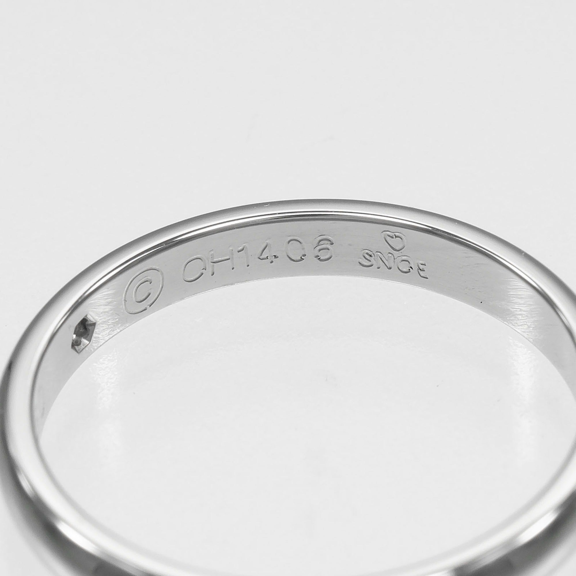 Cartier Platinum 950 Band Ring (Pre-Owned)
