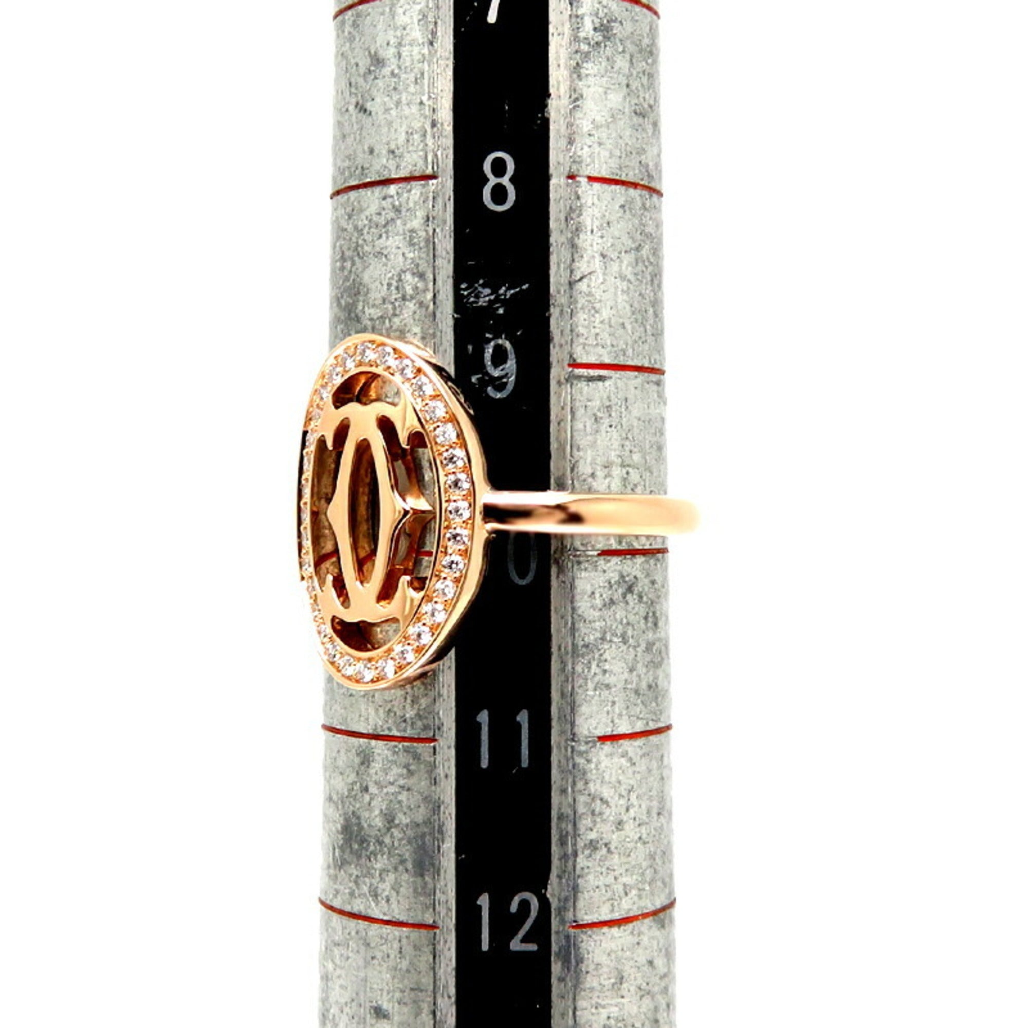 Cartier Gold Pink Gold Band Ring (Pre-Owned)