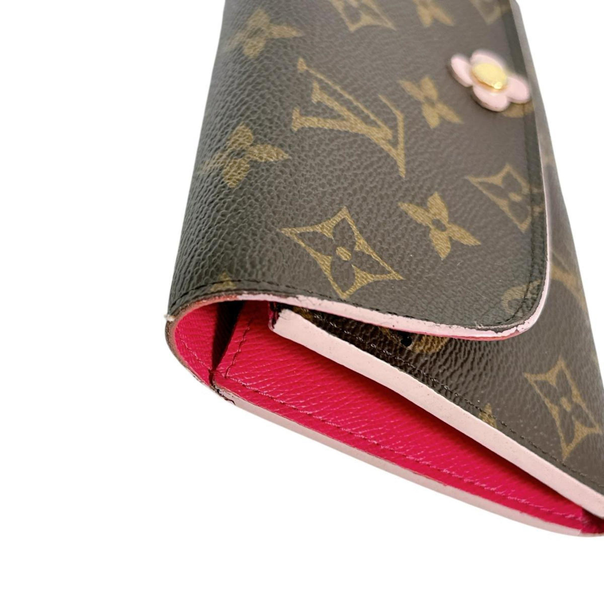 Louis Vuitton Monogram Brown Monogram Canvas Long Wallet (Bi-Fold) (Pre-Owned)