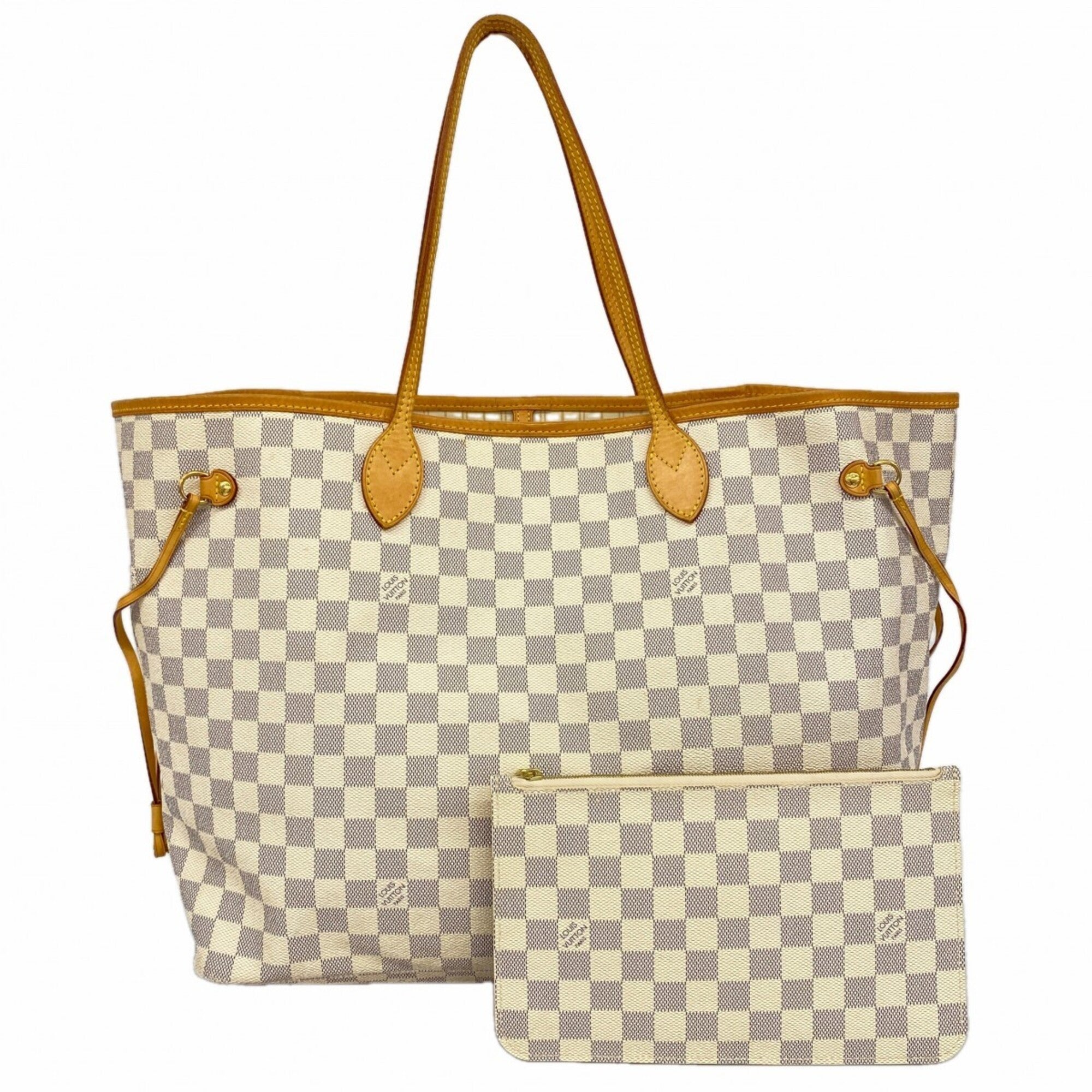 Louis Vuitton White Tote Bag (Pre-Owned)