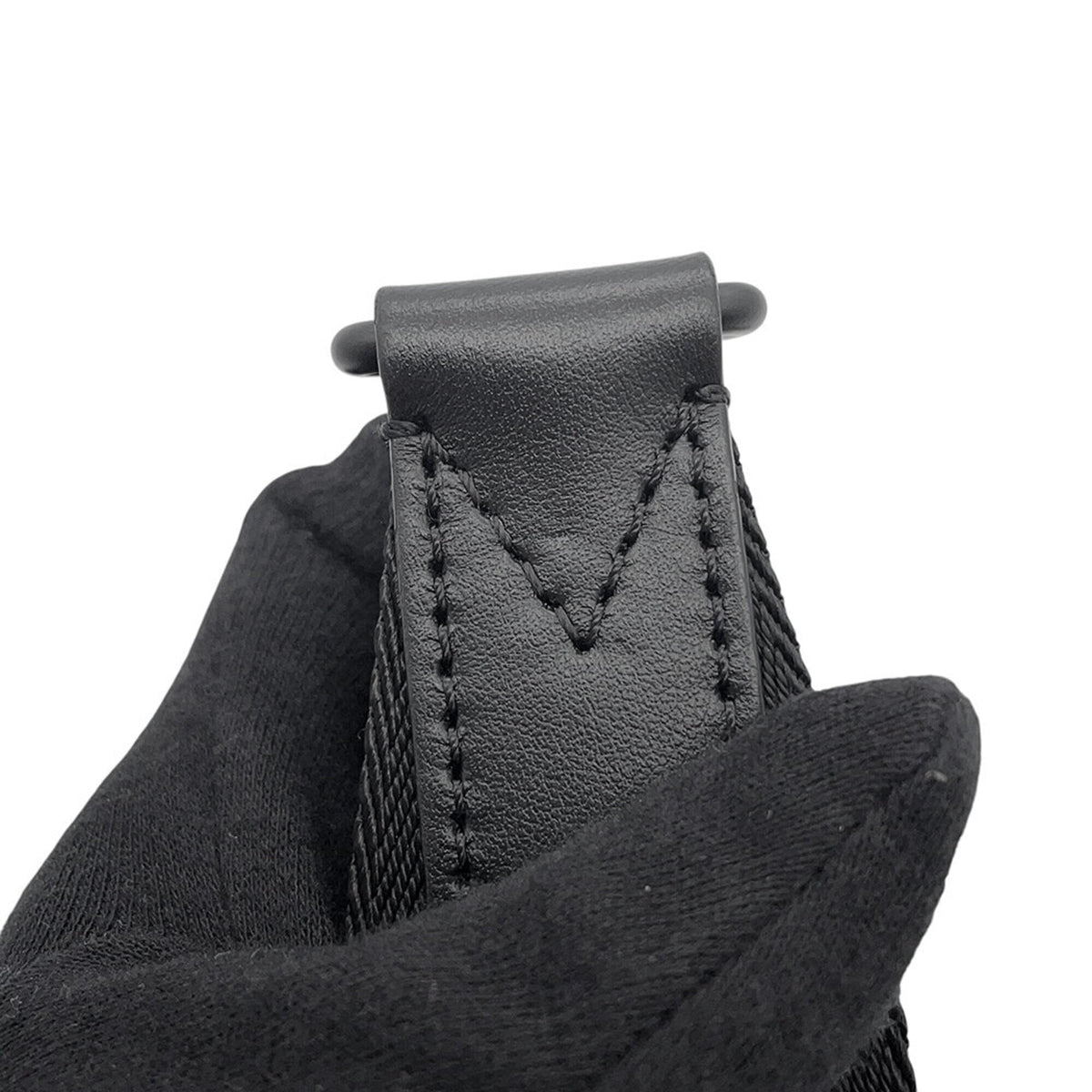 Louis Vuitton Noir Monogram Shadow Handbag Pouch Shoulder Bag (Pre-Owned)