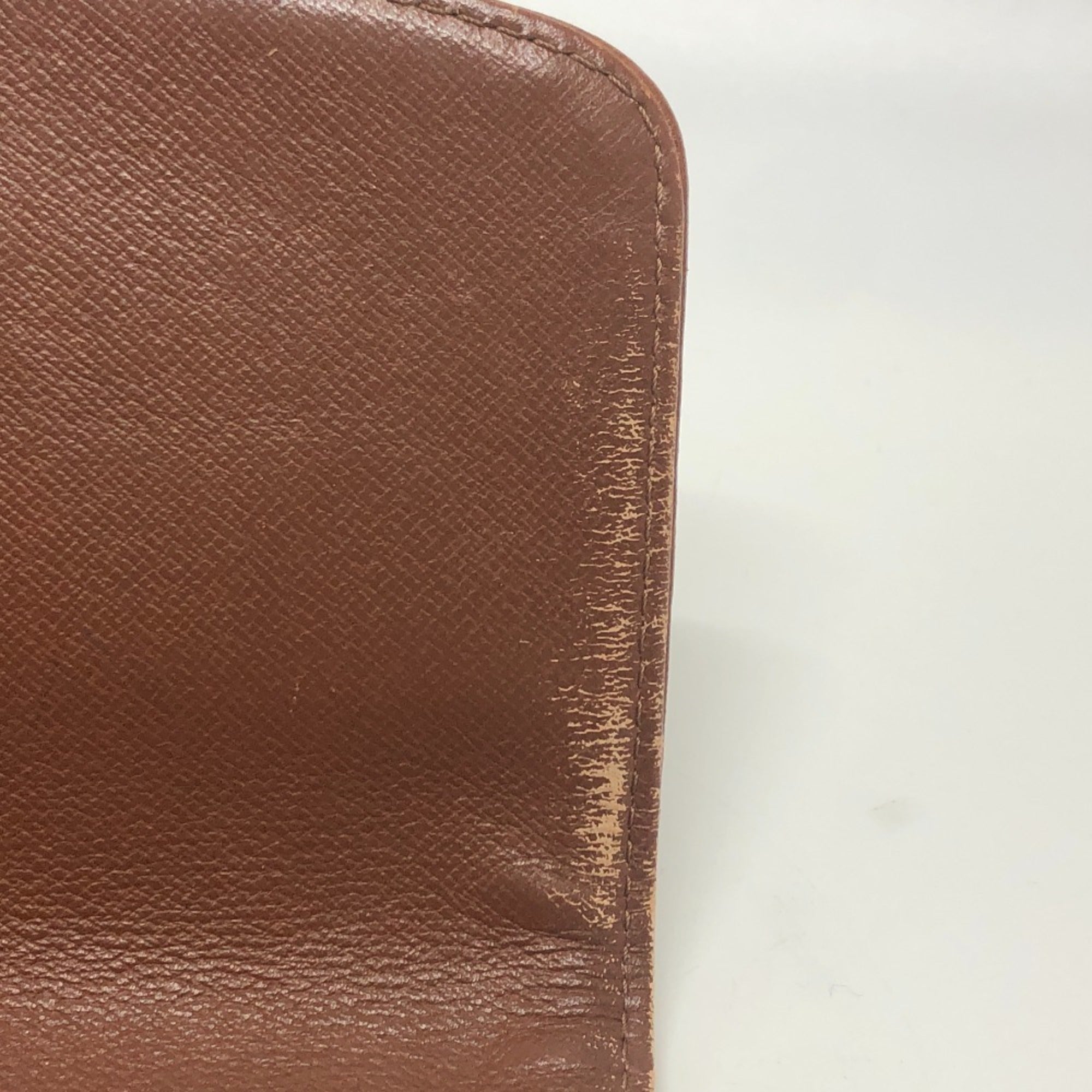 Louis Vuitton Brown Monogram Clutch Bag Pochette Pouch (Pre-Owned)