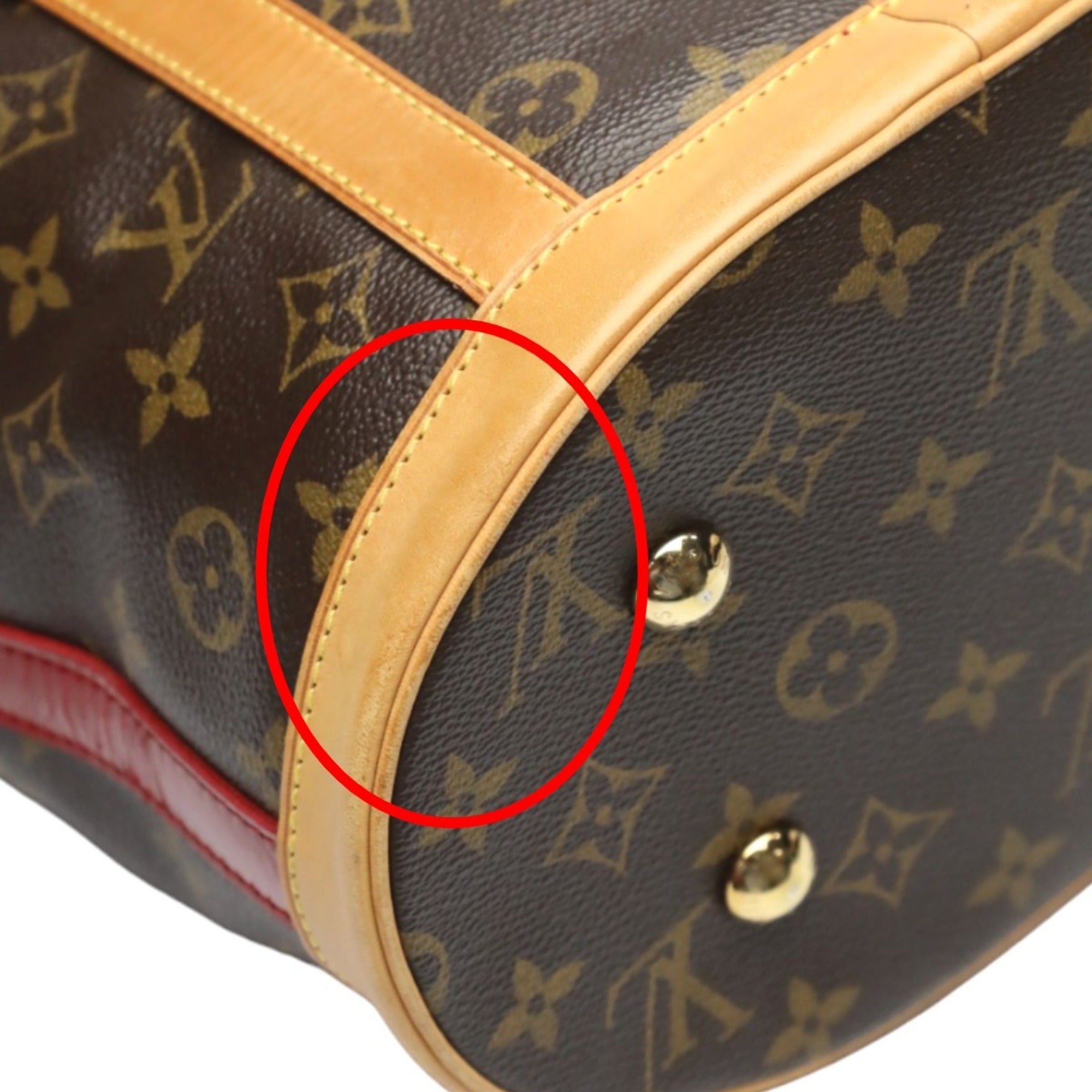 Louis Vuitton Brown Monogram Handbag (Pre-Owned)