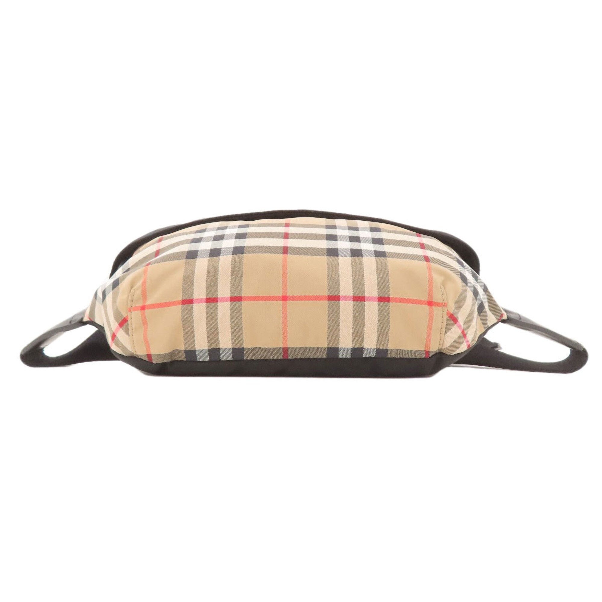 Burberry Beige Nylon Canvas Sling Bag (Pre-Owned)
