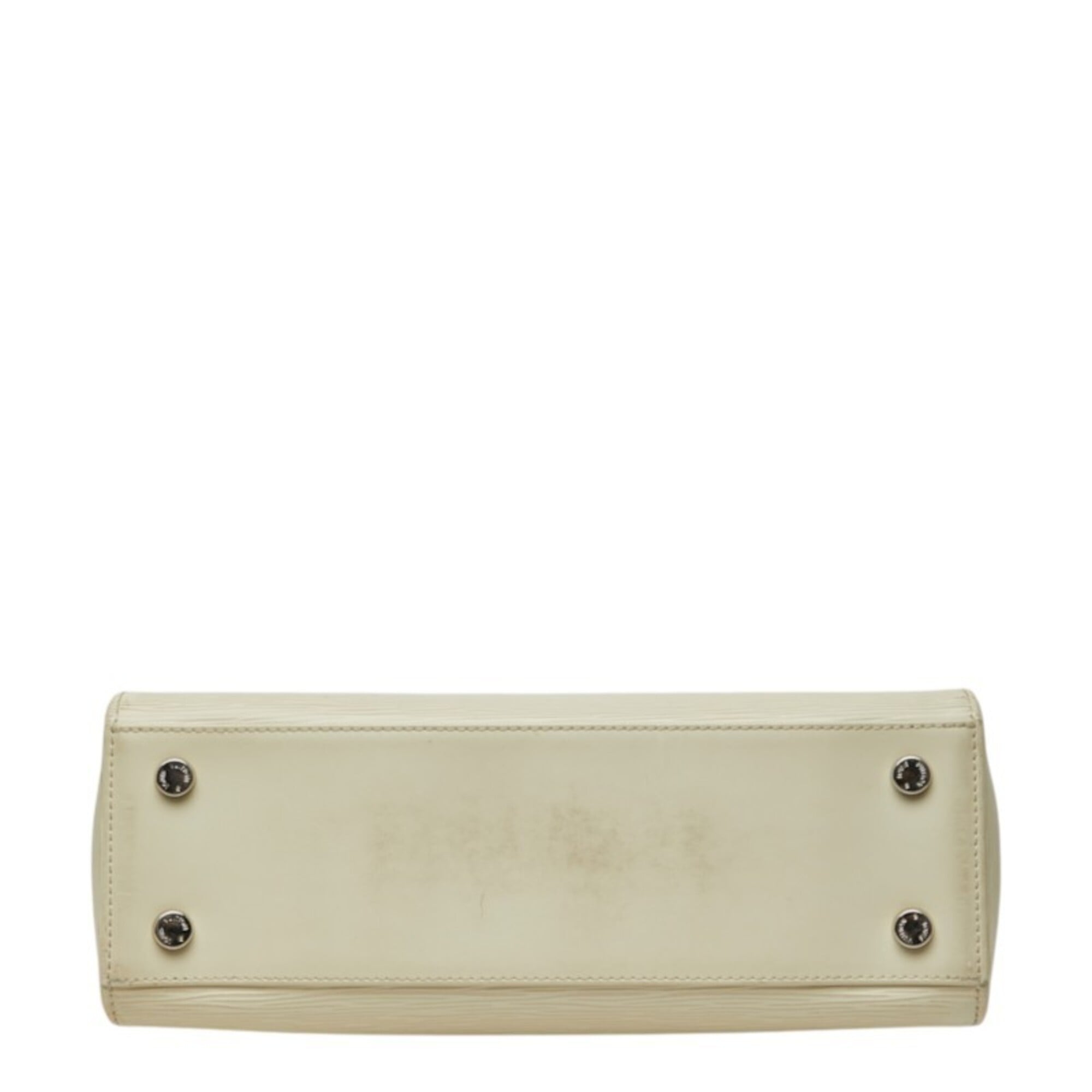 Louis Vuitton Lv Off White White Leather Handbag Shoulder Bag (Pre-Owned)