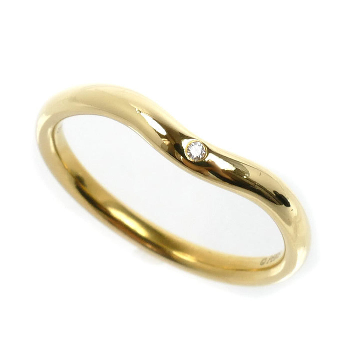 Tiffany Yellow Gold (18K) Band Ring (Pre-Owned)
