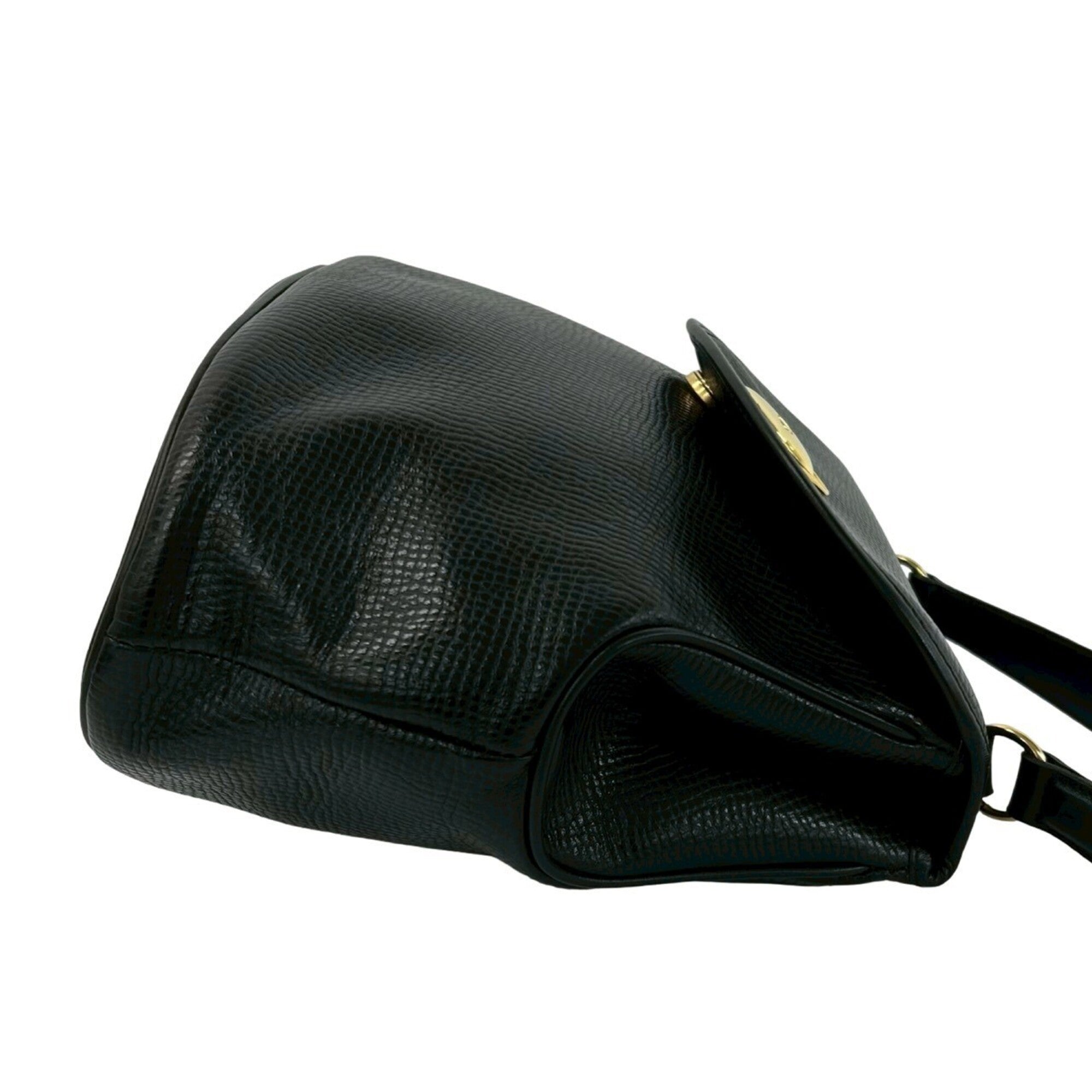 Christian Dior Black Leather Handbag (Pre-Owned)