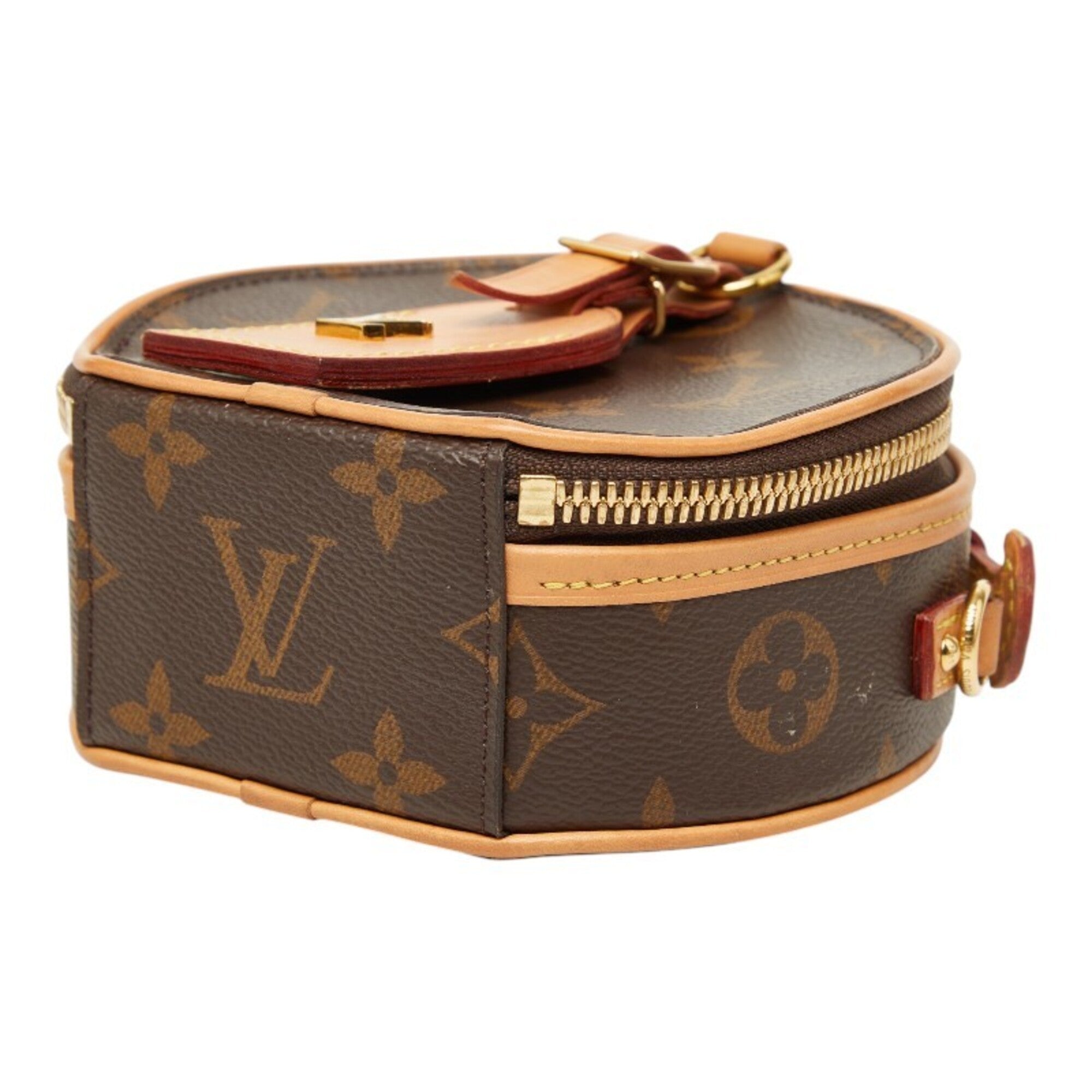 Louis Vuitton Brown Pvc Leather Handbag Shoulder Bag (Pre-Owned)
