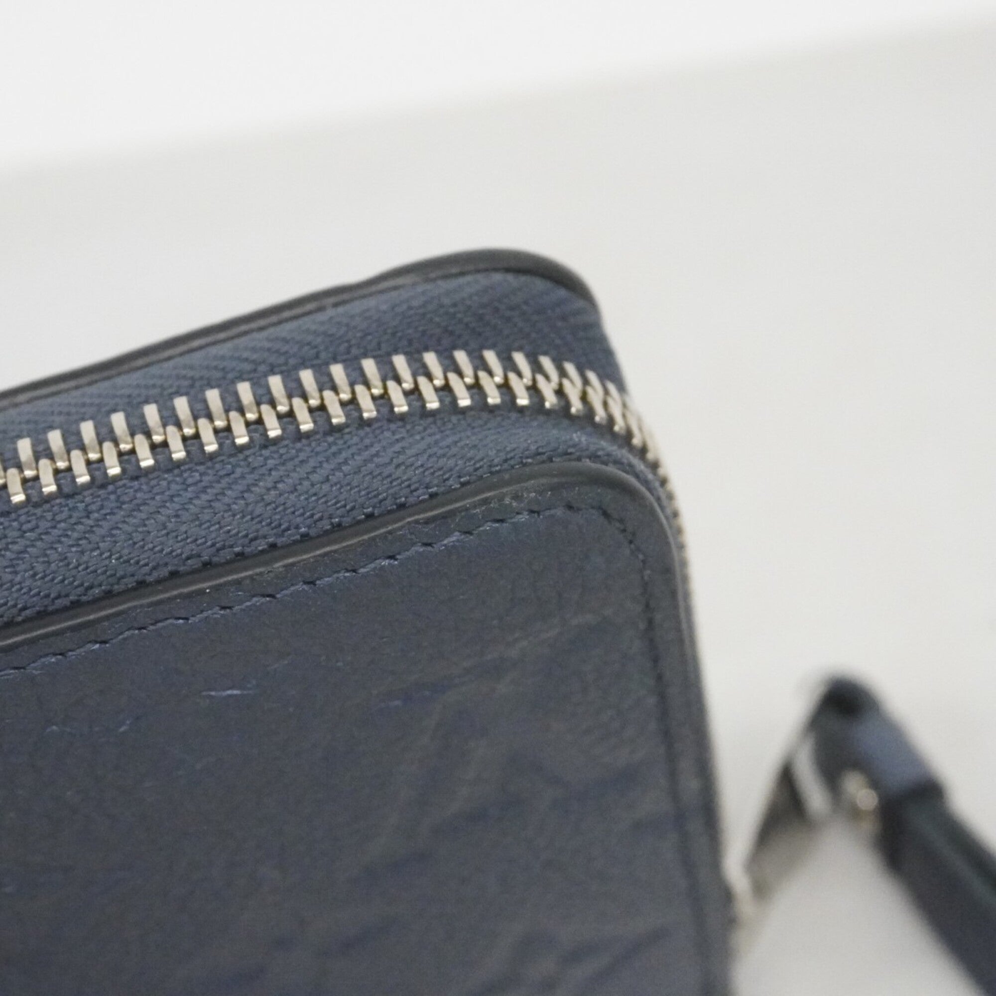 Louis Vuitton Metallic Blue Long Wallet (Bi-Fold) (Pre-Owned)