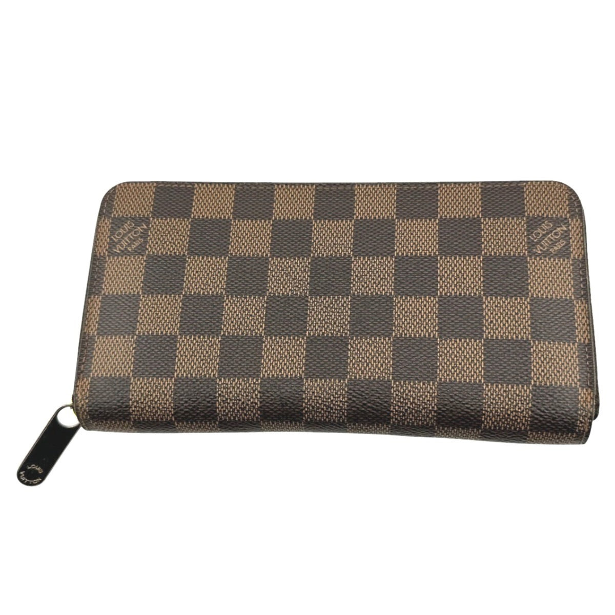 Louis Vuitton Brown Ebene Damier Canvas Long Wallet (Bi-Fold) (Pre-Owned)