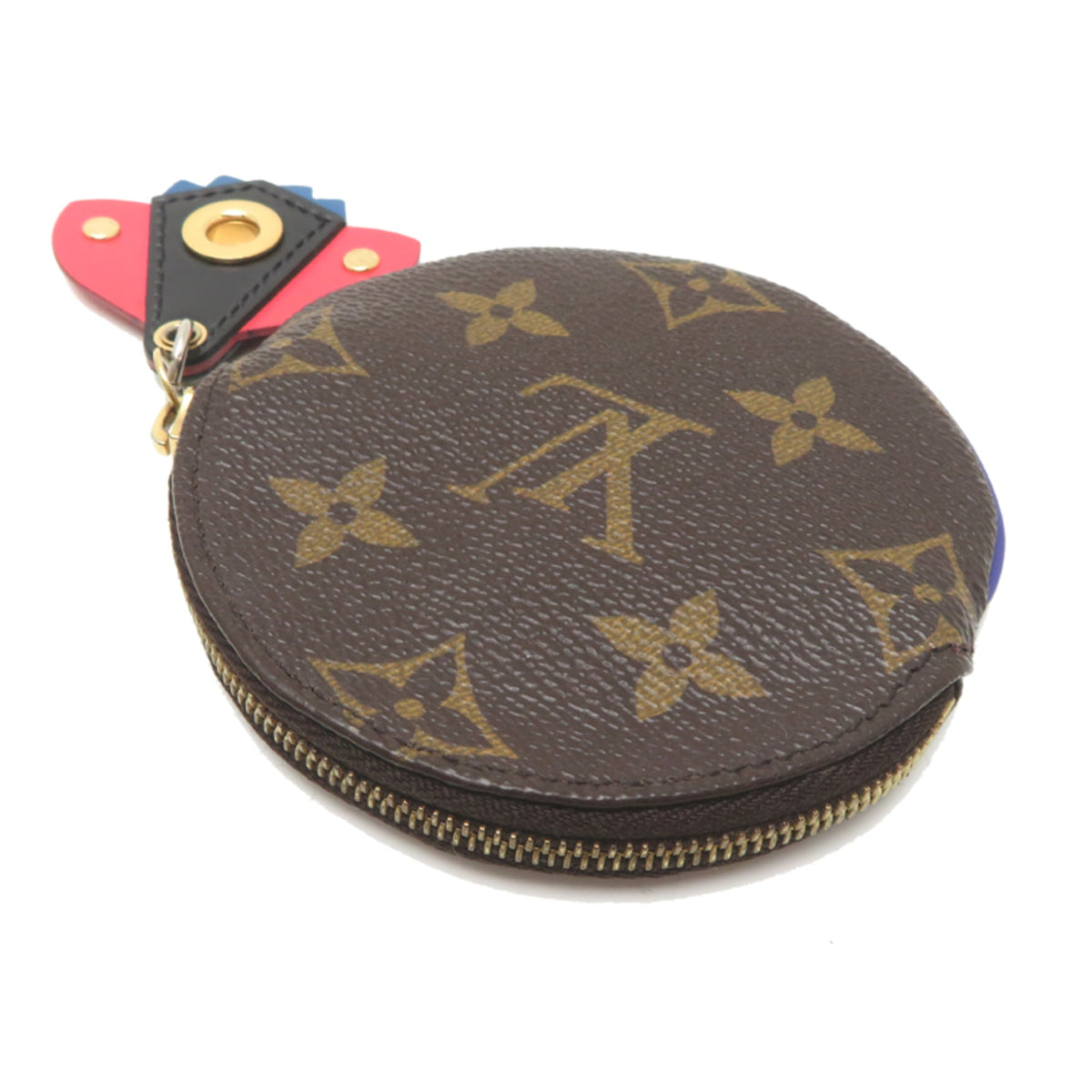 Louis Vuitton Brown Monogram Coin Purse/Coin Case (Pre-Owned)