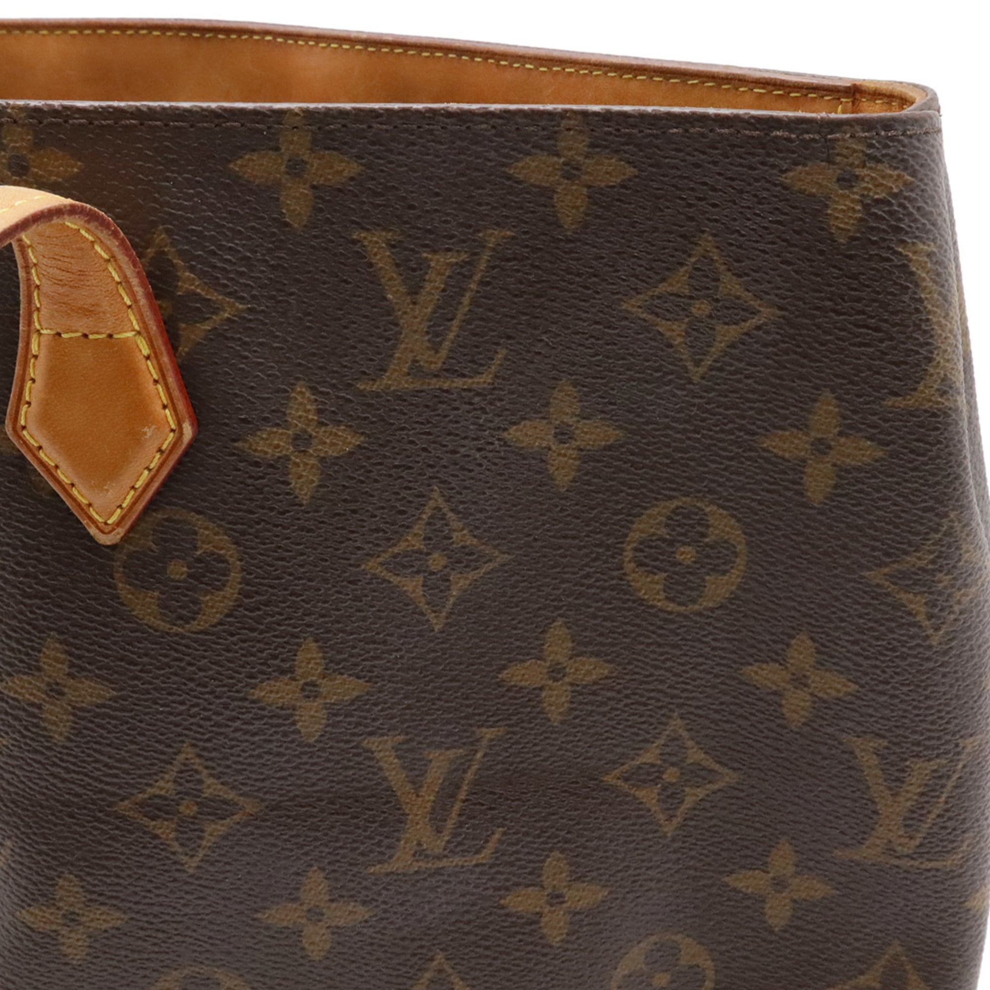 Louis Vuitton Brown Monogram Canvas Pvc Coated Canvas Shoulder Bag Tote Bag (Pre-Owned)