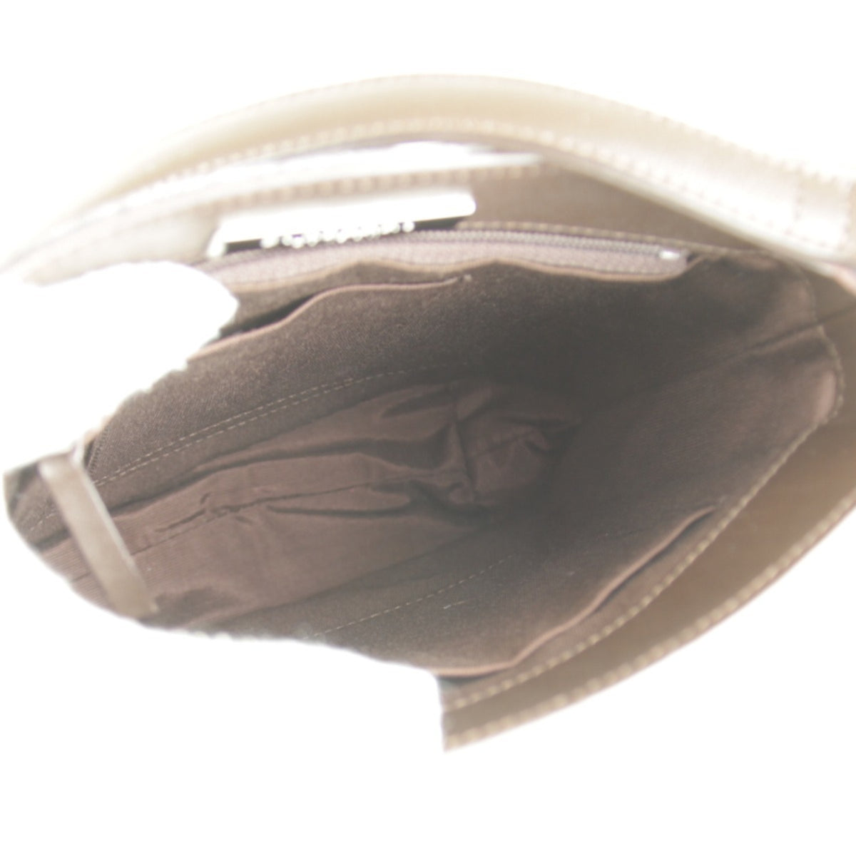Burberry Brown Leather Suede Shoulder Bag (Pre-Owned)