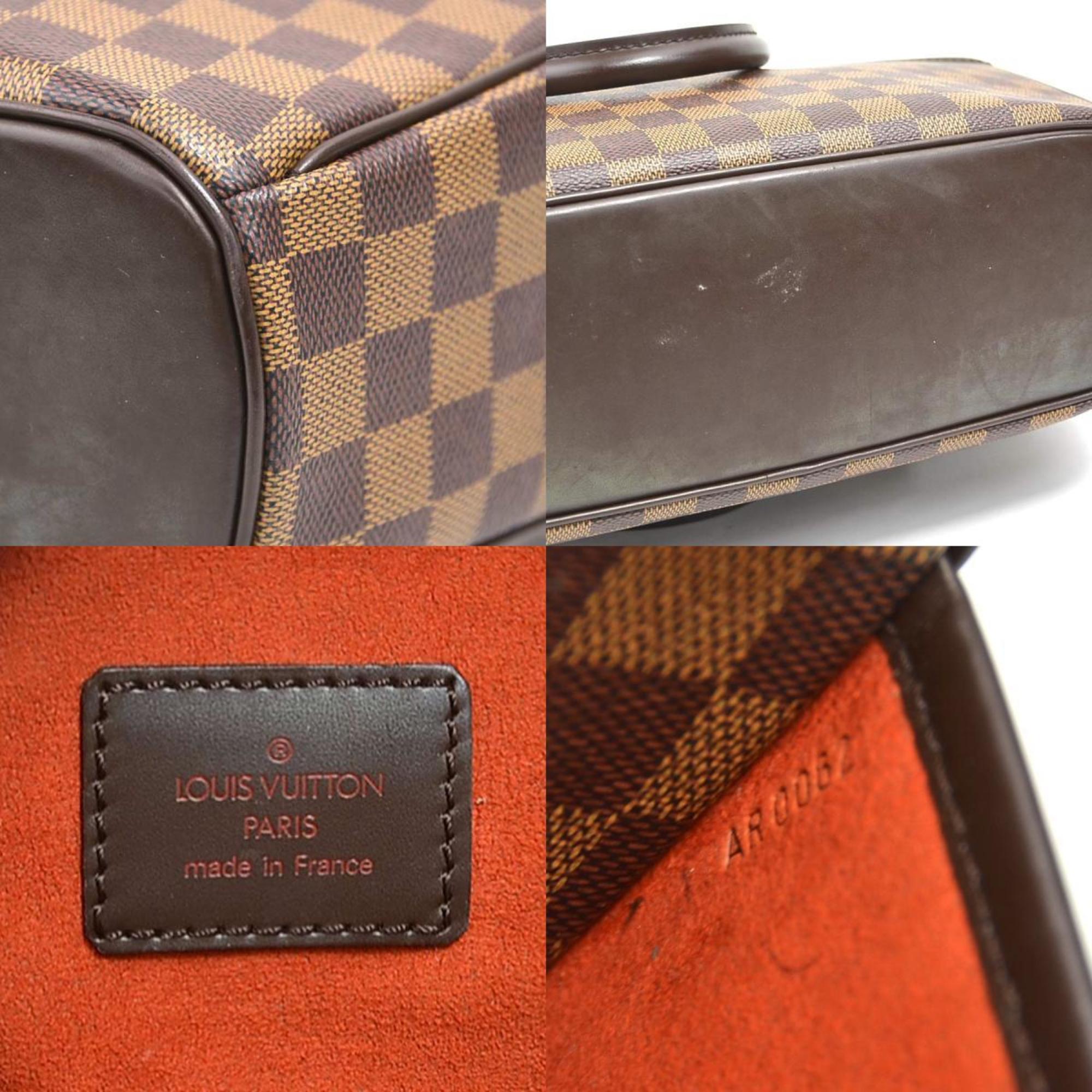Louis Vuitton Ebene Damier Canvas Handbag (Pre-Owned)