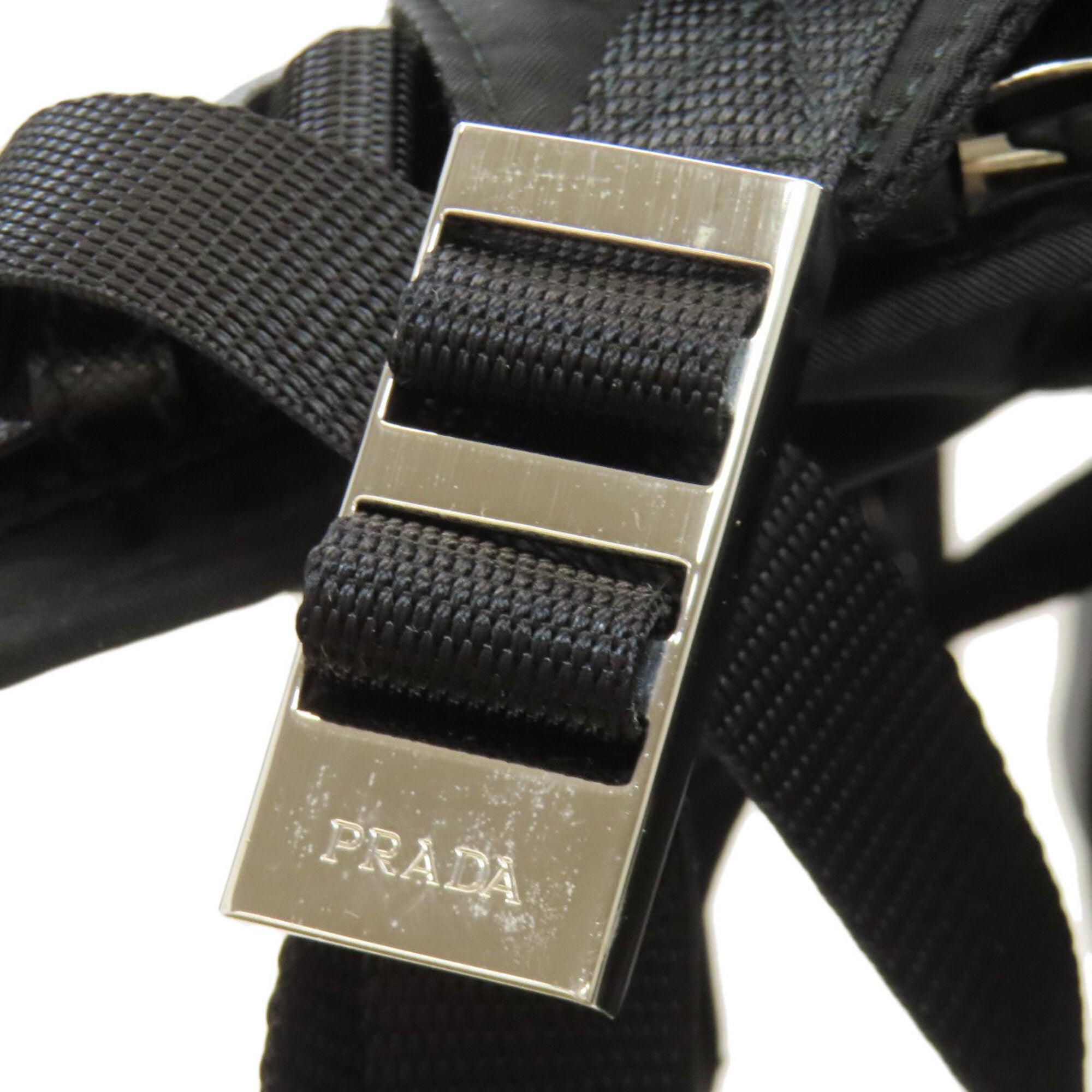 Prada Black Nylon Backpack (Pre-Owned)