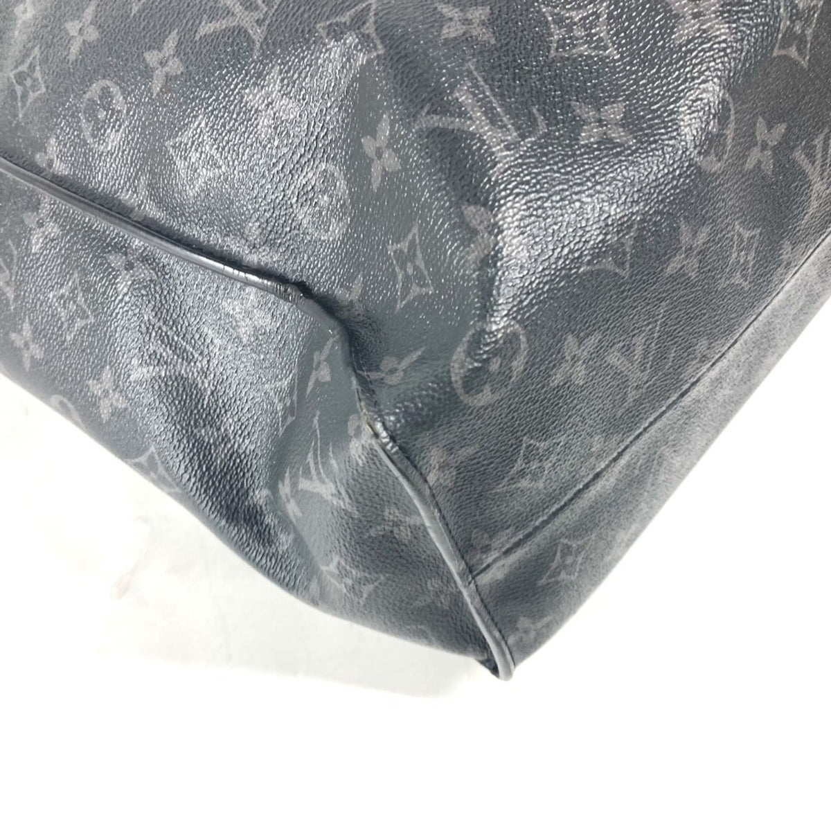 Louis Vuitton Black Silver Monogram Eclipse Handbag Tote Bag (Pre-Owned)