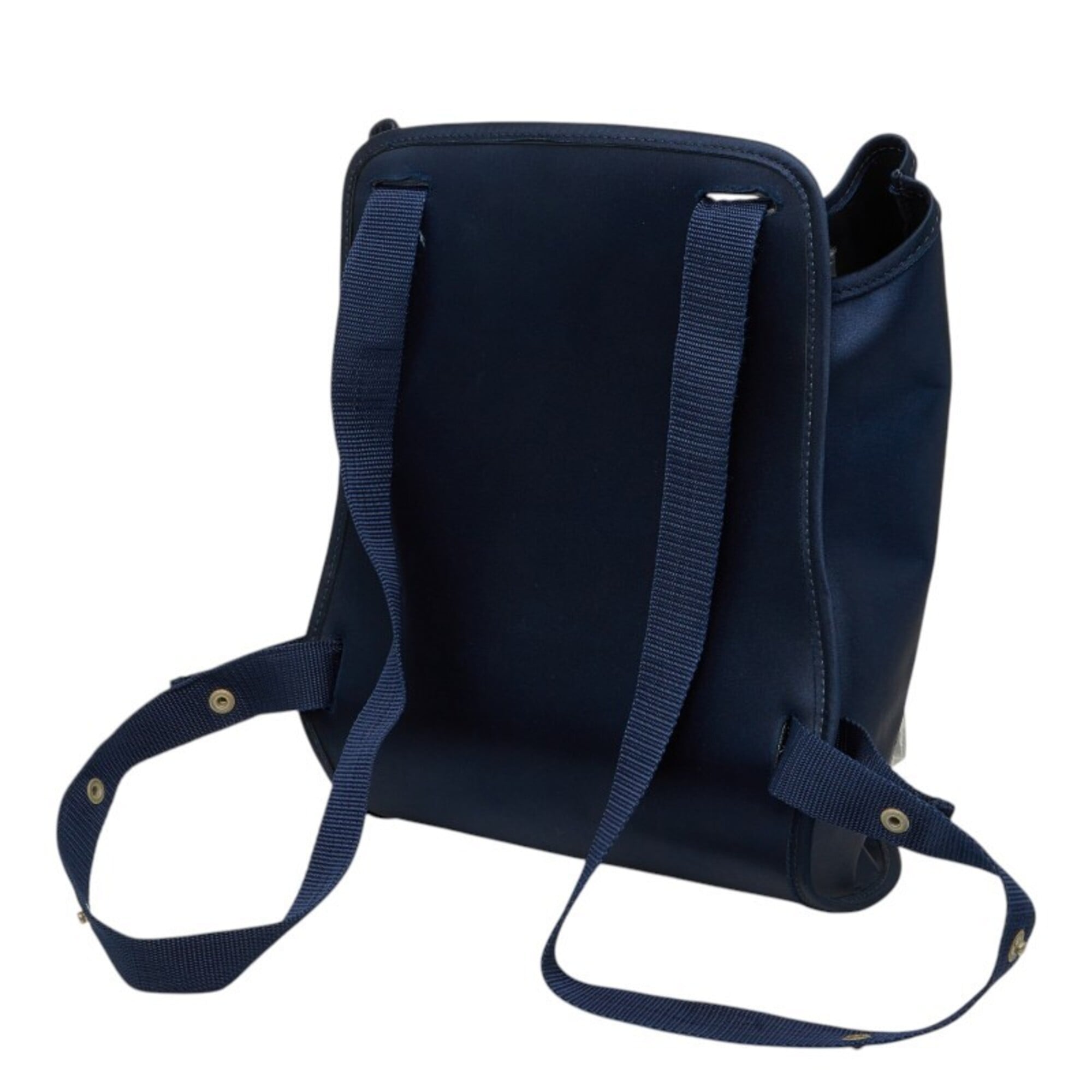 Hermes Navy Nylon Backpack (Pre-Owned)