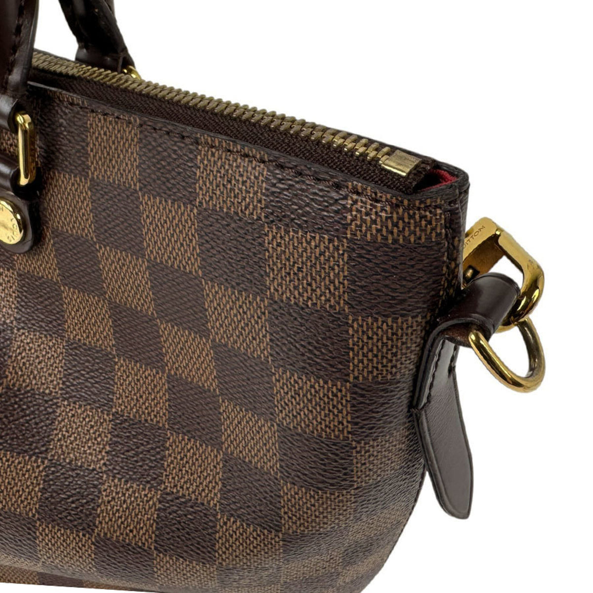 Louis Vuitton Damier Canvas Ebene Damier Canvas Handbag Shoulder Bag (Pre-Owned)