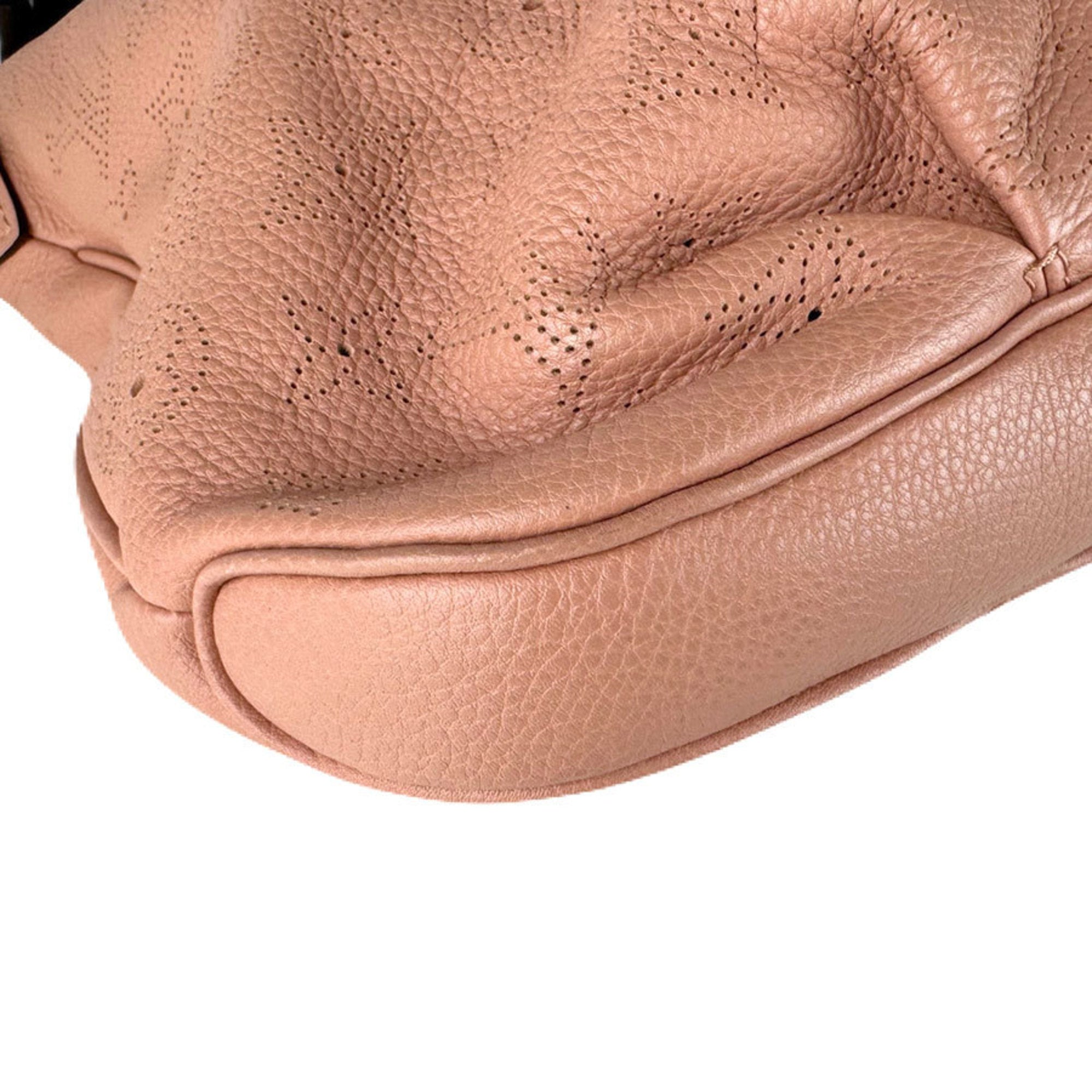 Louis Vuitton Rose Poudre Mahina Leather Handbag Shoulder Bag (Pre-Owned)