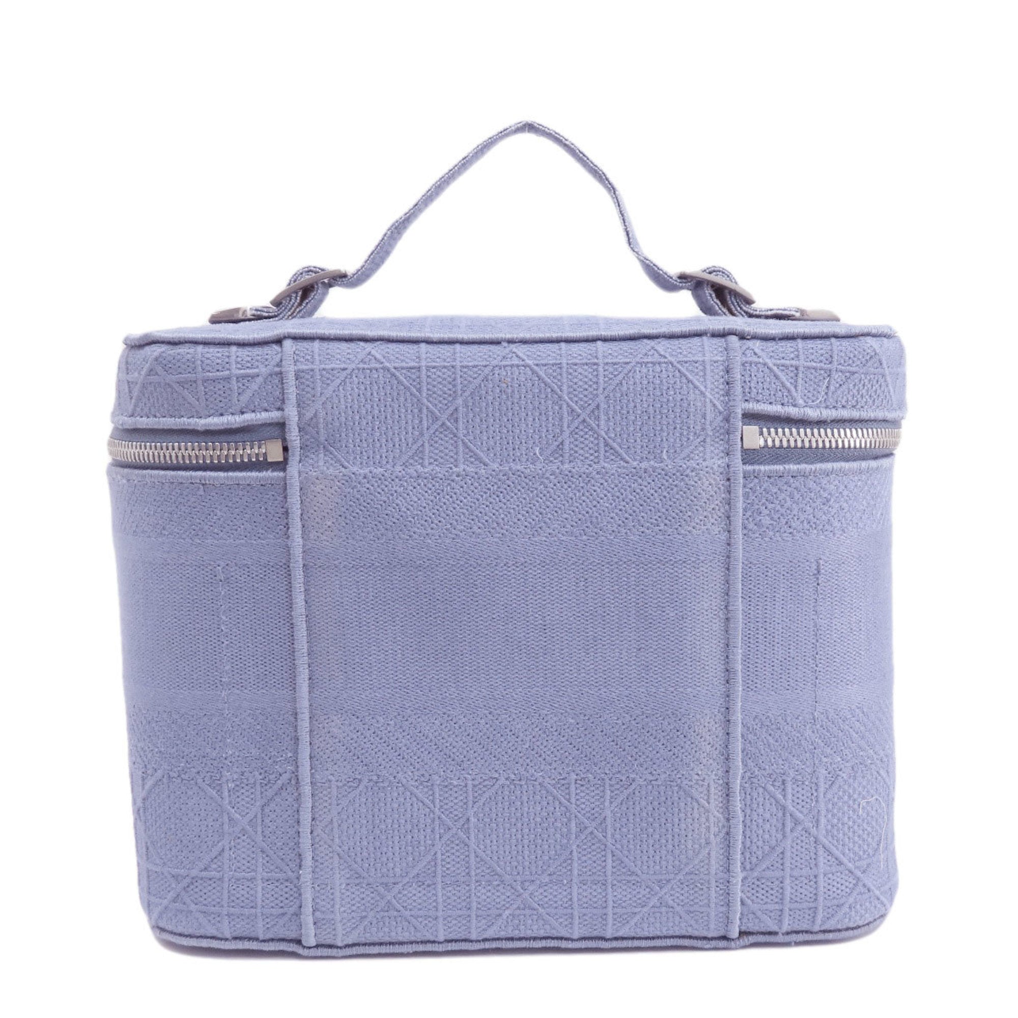 Christian Dior Blue Canvas Handbag (Pre-Owned)