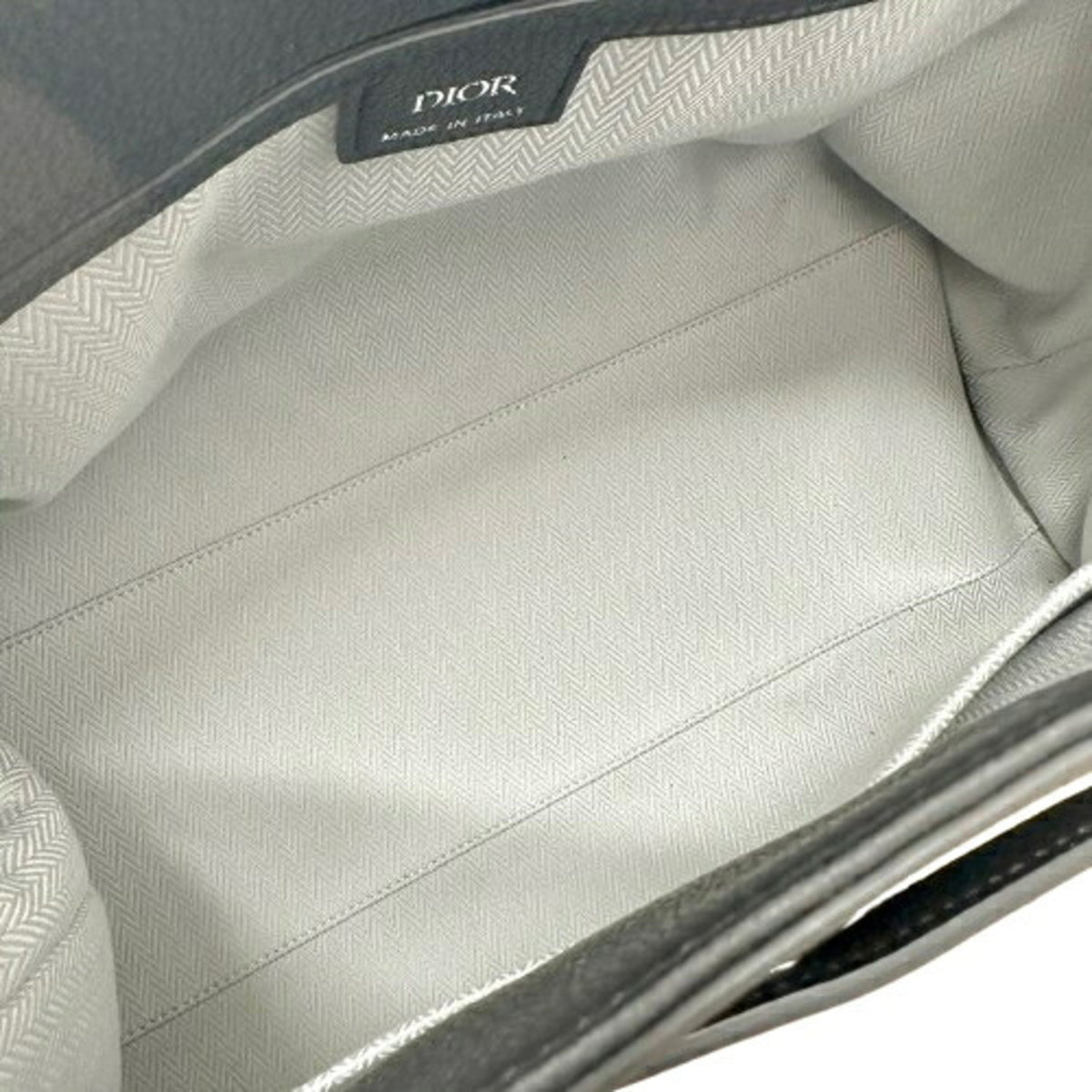 Christian Dior Black Leather Tote Bag (Pre-Owned)