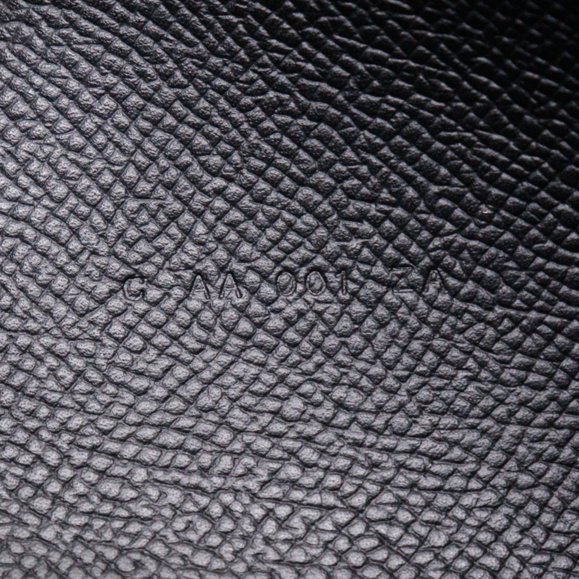 Hermes Black Green Epsom Leather Clutch Bag (Pre-Owned)
