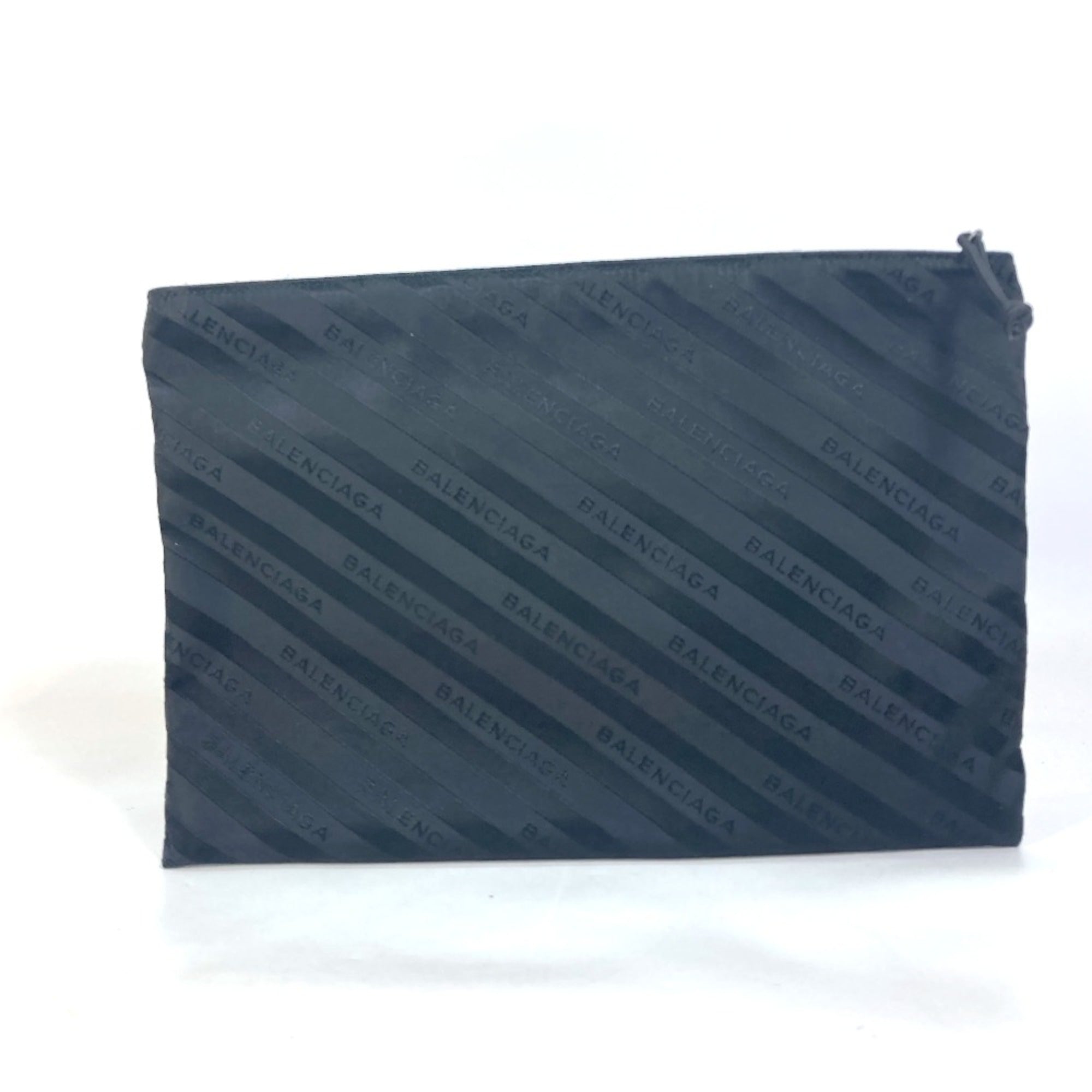 Balenciaga Black Cloth Clutch Bag (Pre-Owned)